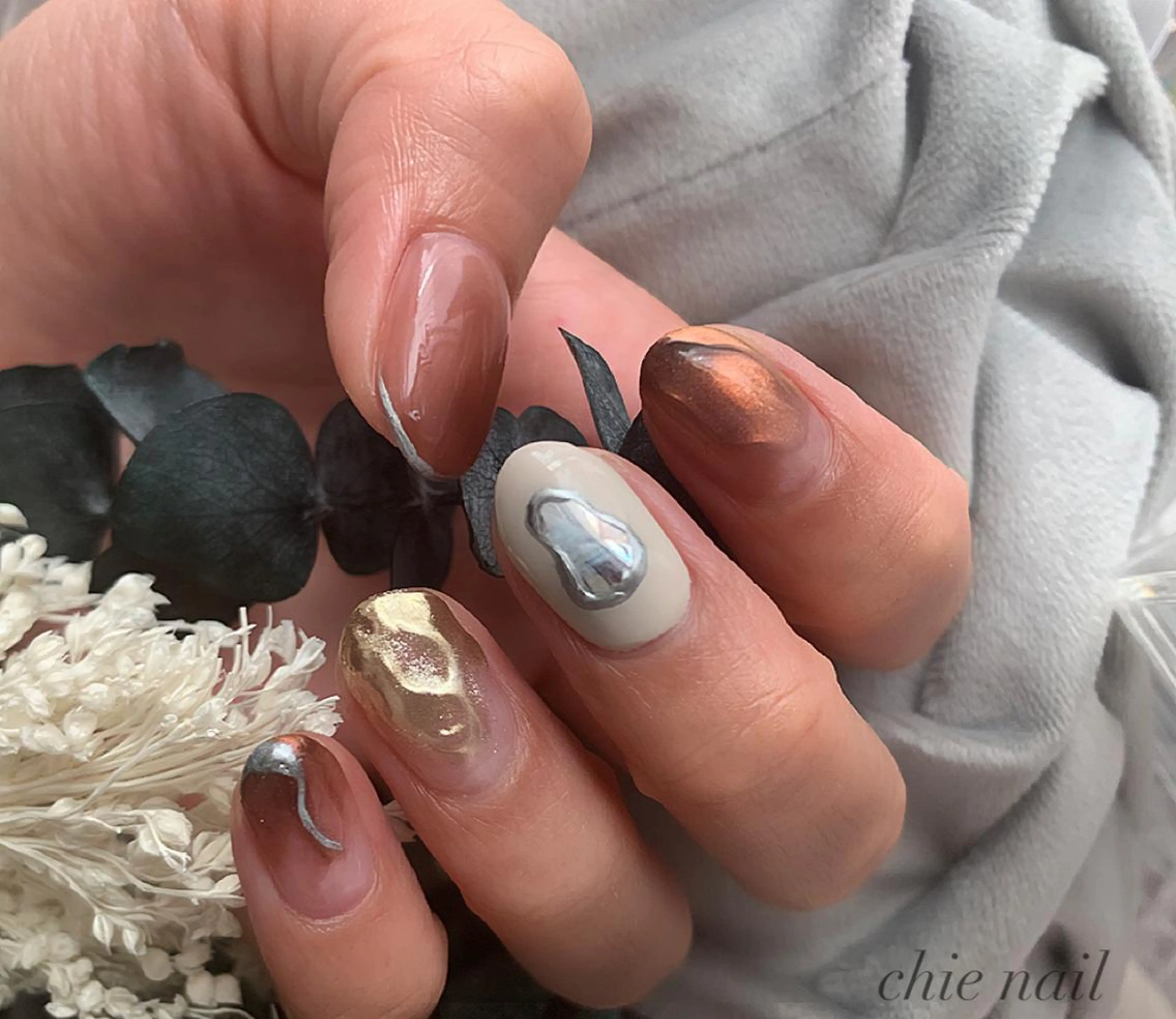 ネイル ハンドネイル 森ノ宮❤︎ chieのネイルデザイン