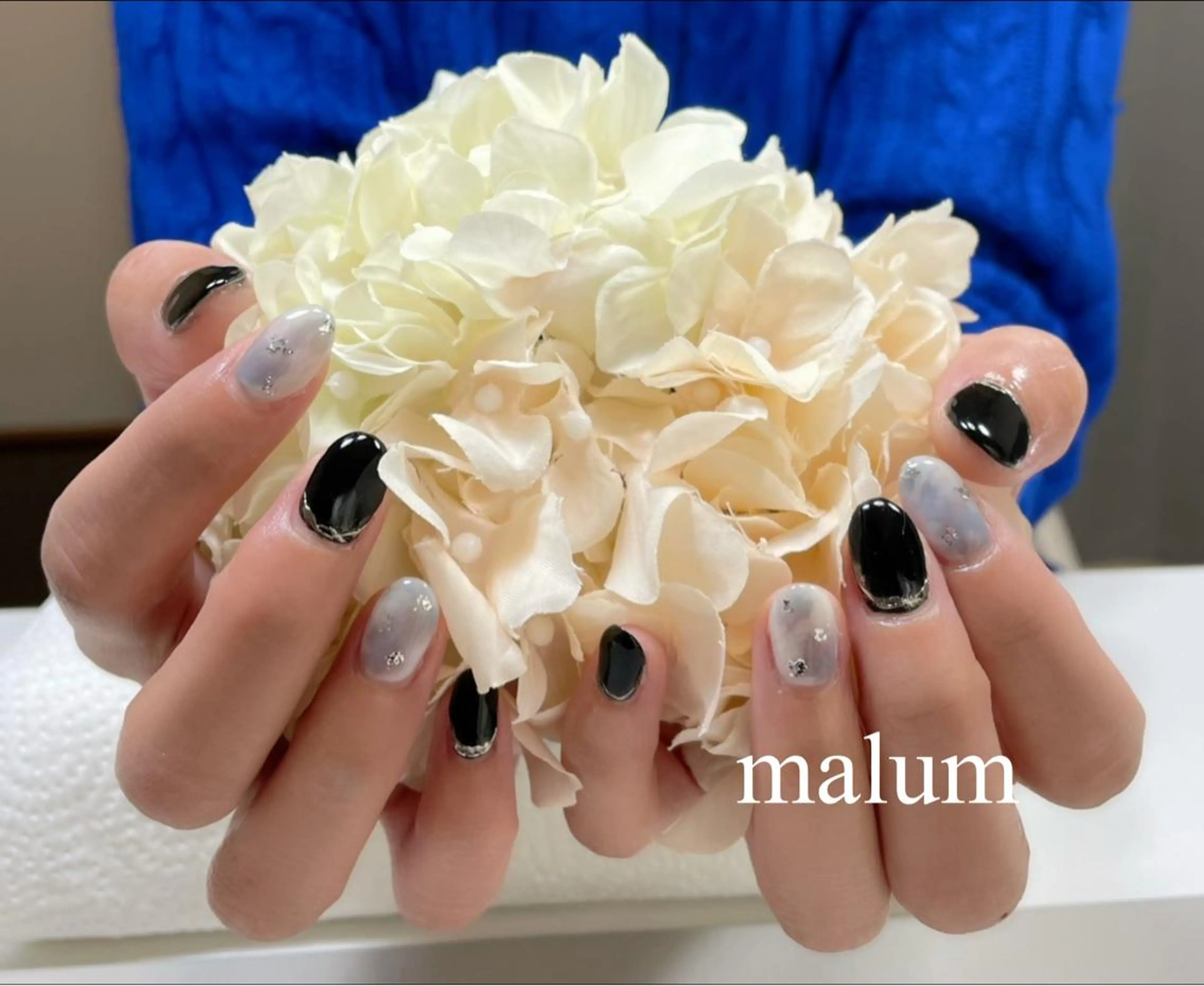 ネイル ハンドネイル malum nailのネイルデザイン