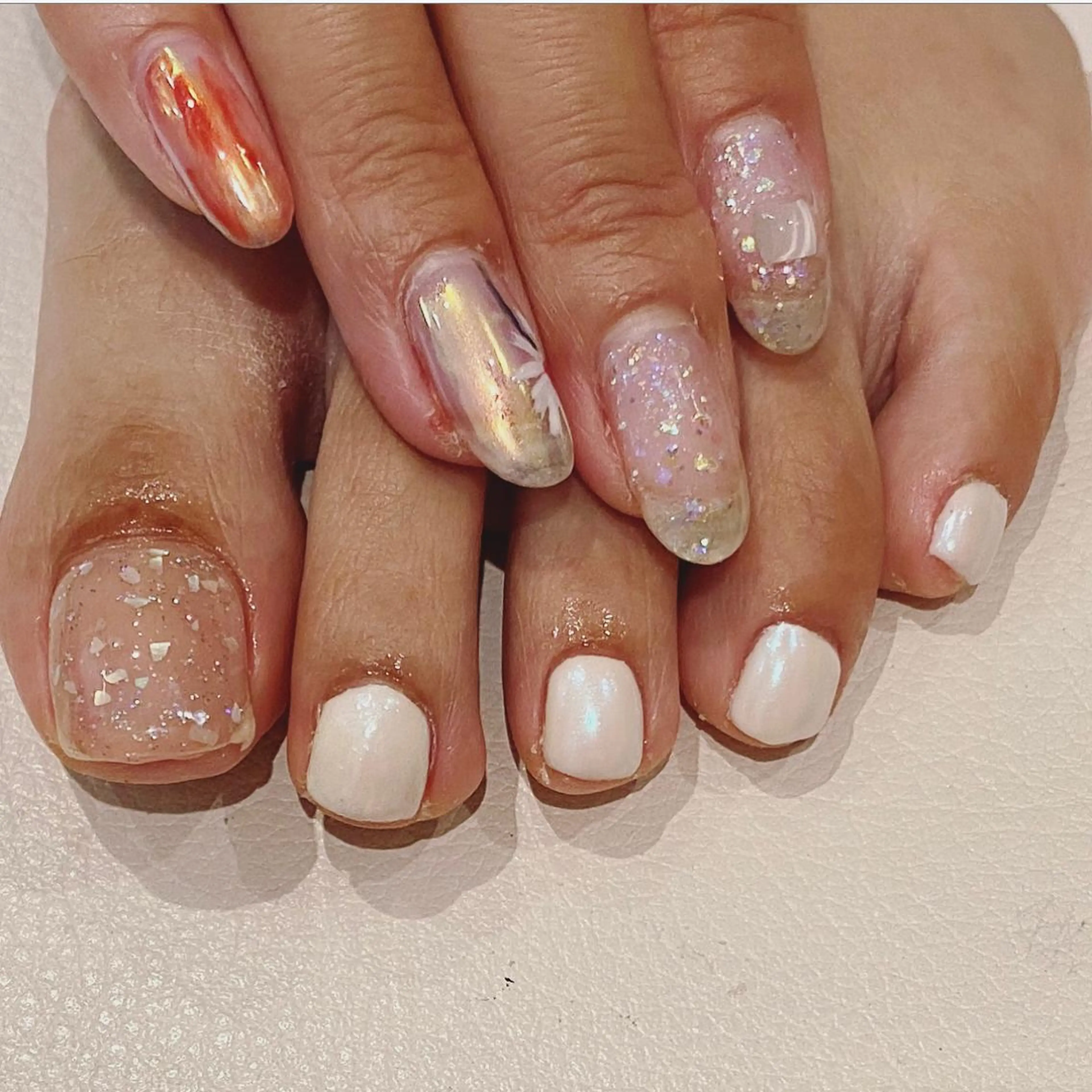 ネイル Nail Salon Coffret西中島店所属・coffret　酒井 萌のネイルデザイン