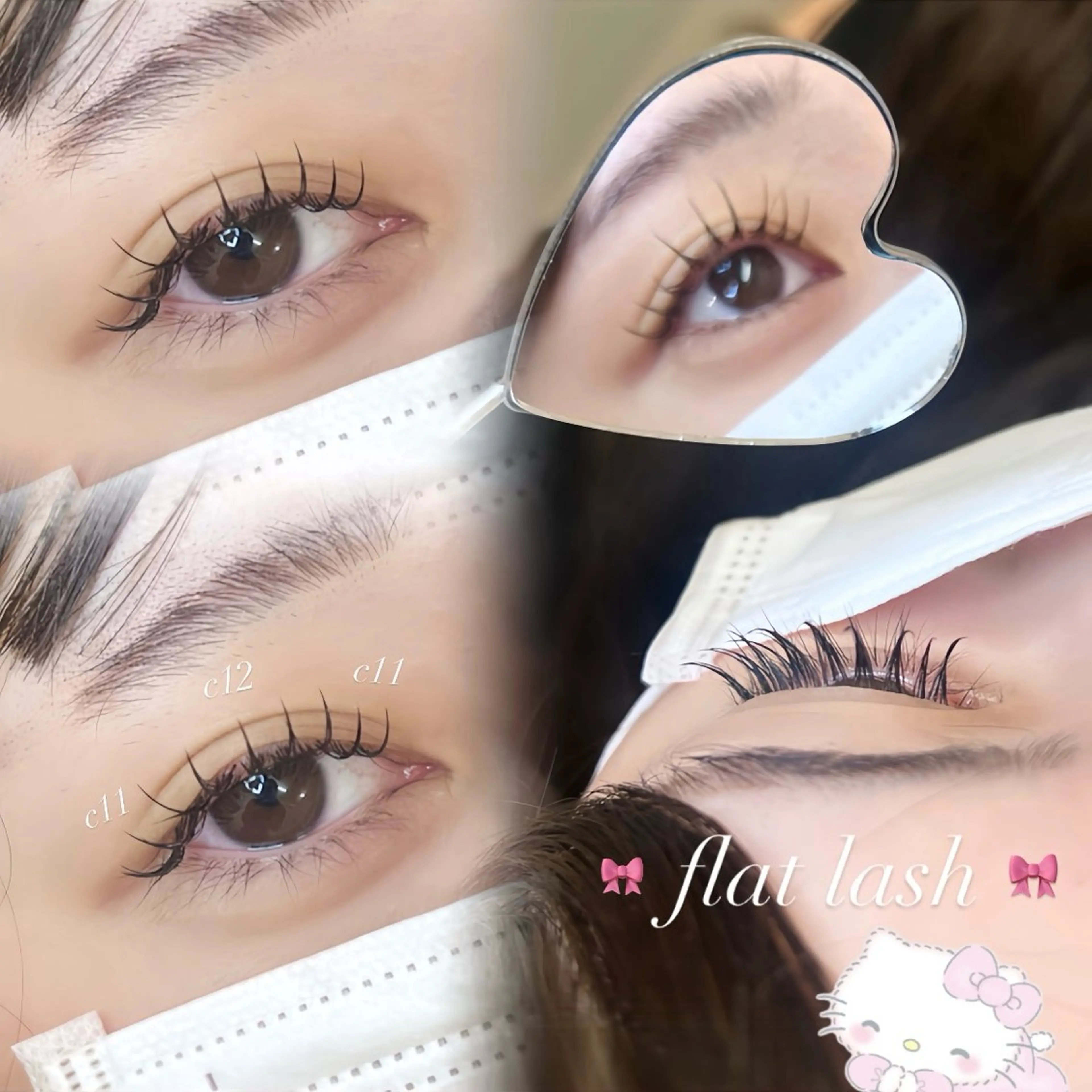 🩷Wフラット80束🩷＋高級コーティング束感仕上げ💖の写真