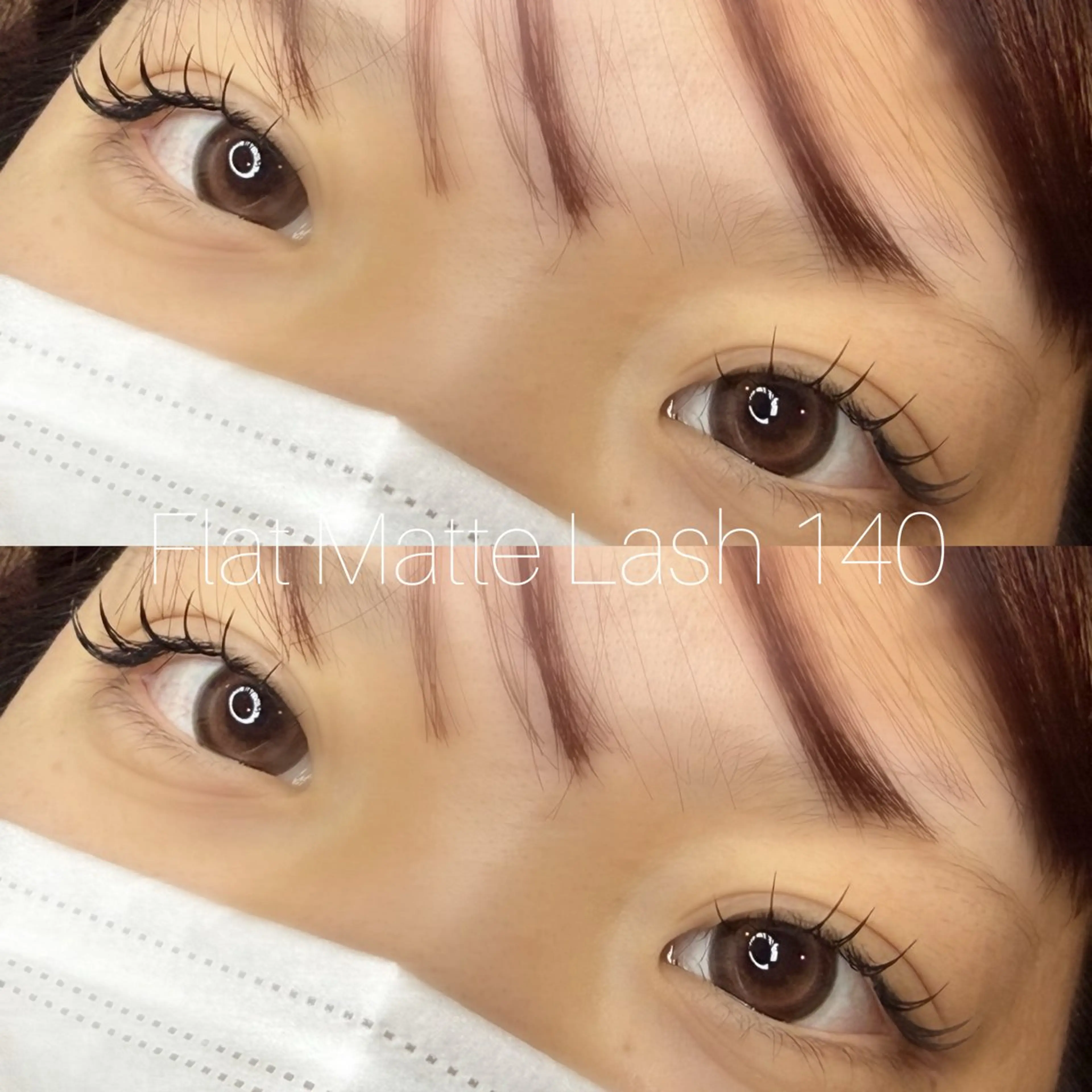 マツエク・マツパ フラットラッシュ マツエク 𝑎𝑦𝑎𝑘𝑎 ♡のマツエク・マツパデザイン