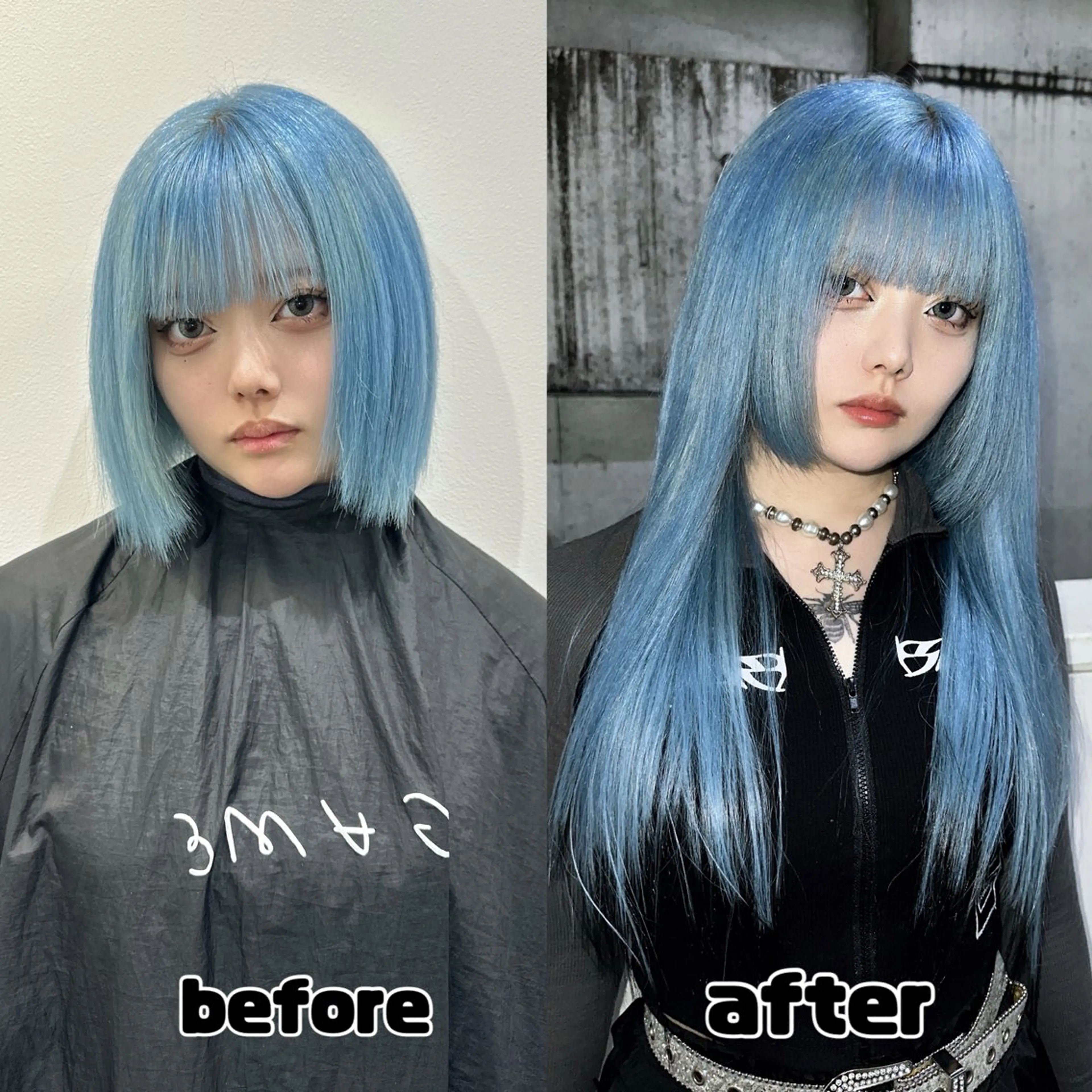 ︎︎🔘シールエクステ🔘【80本】ボブ​〜​ロングの方オススメの写真