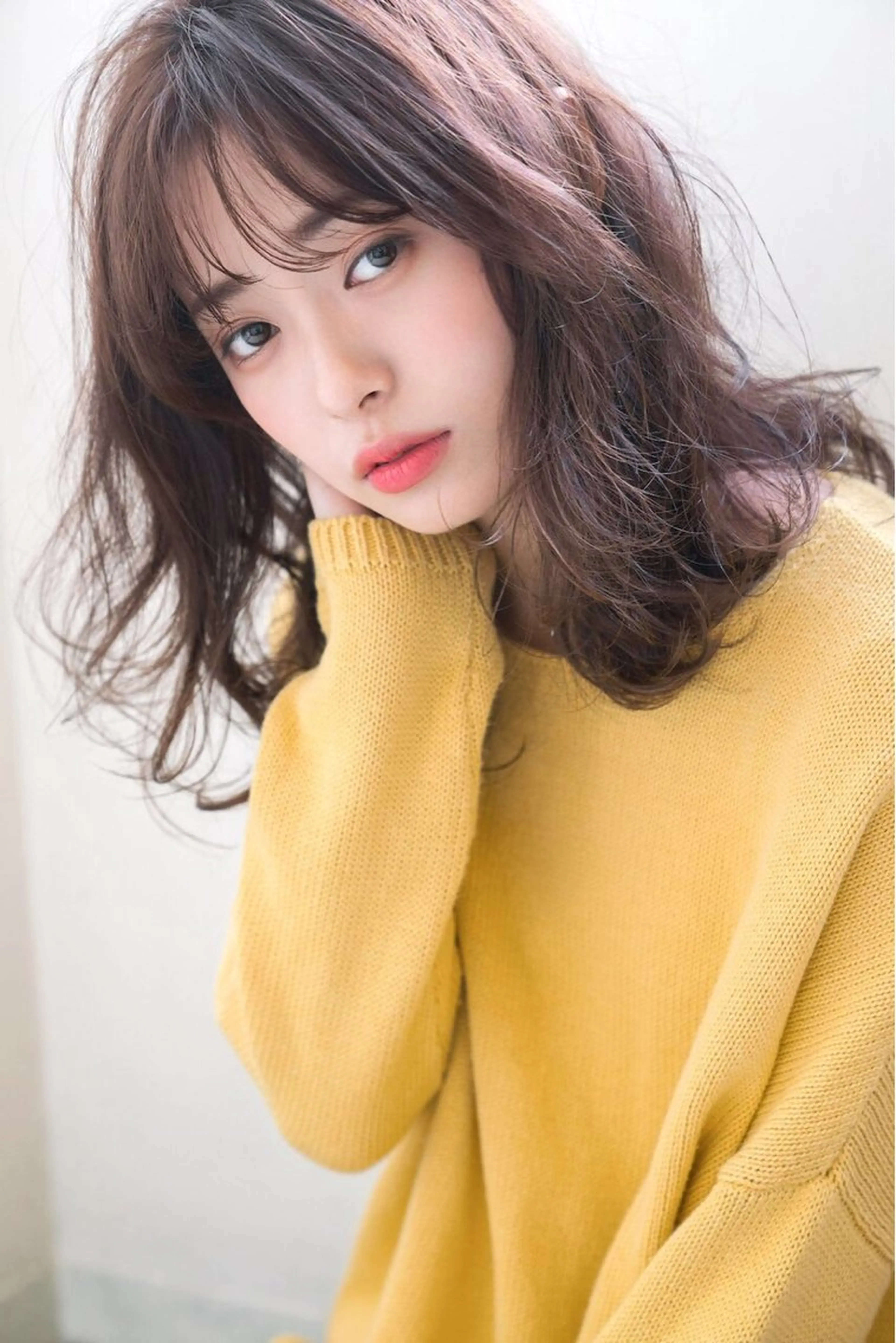 デザインカット+フルカラー(シャンプー+ブロー込)の写真