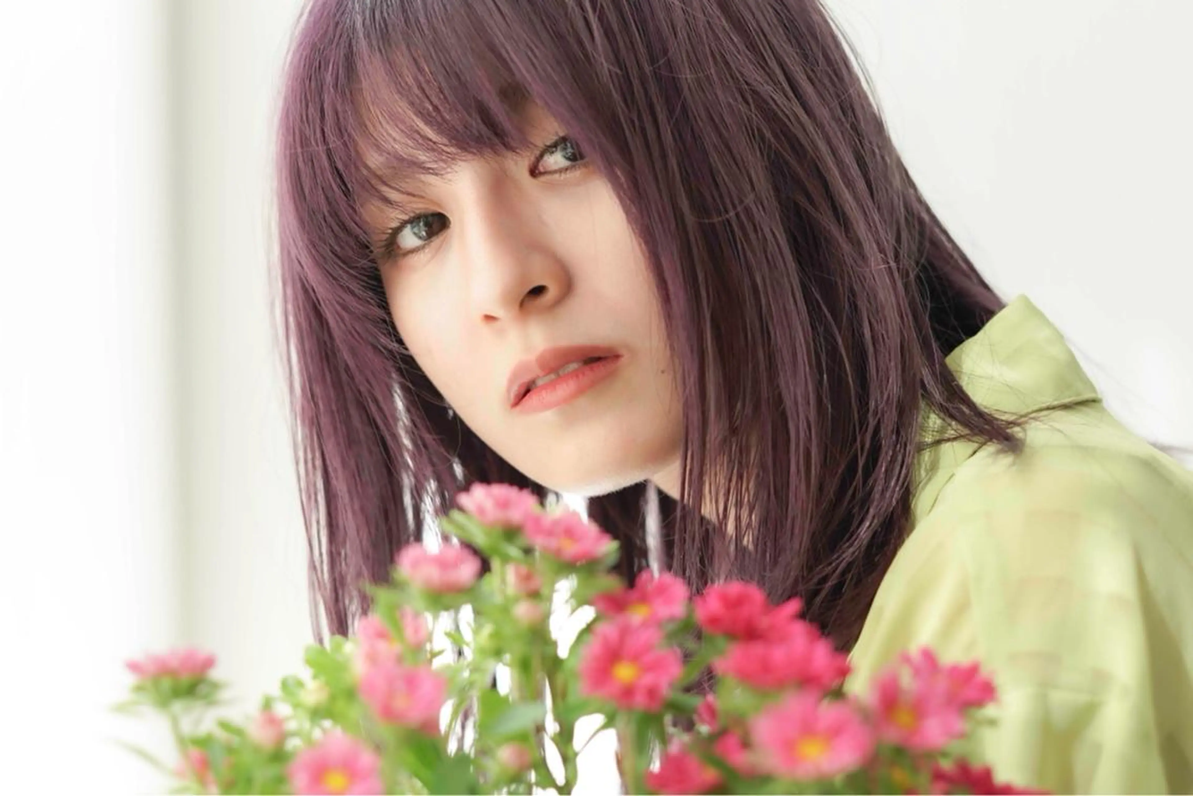 ミディアム 永田 崇のヘアスタイル