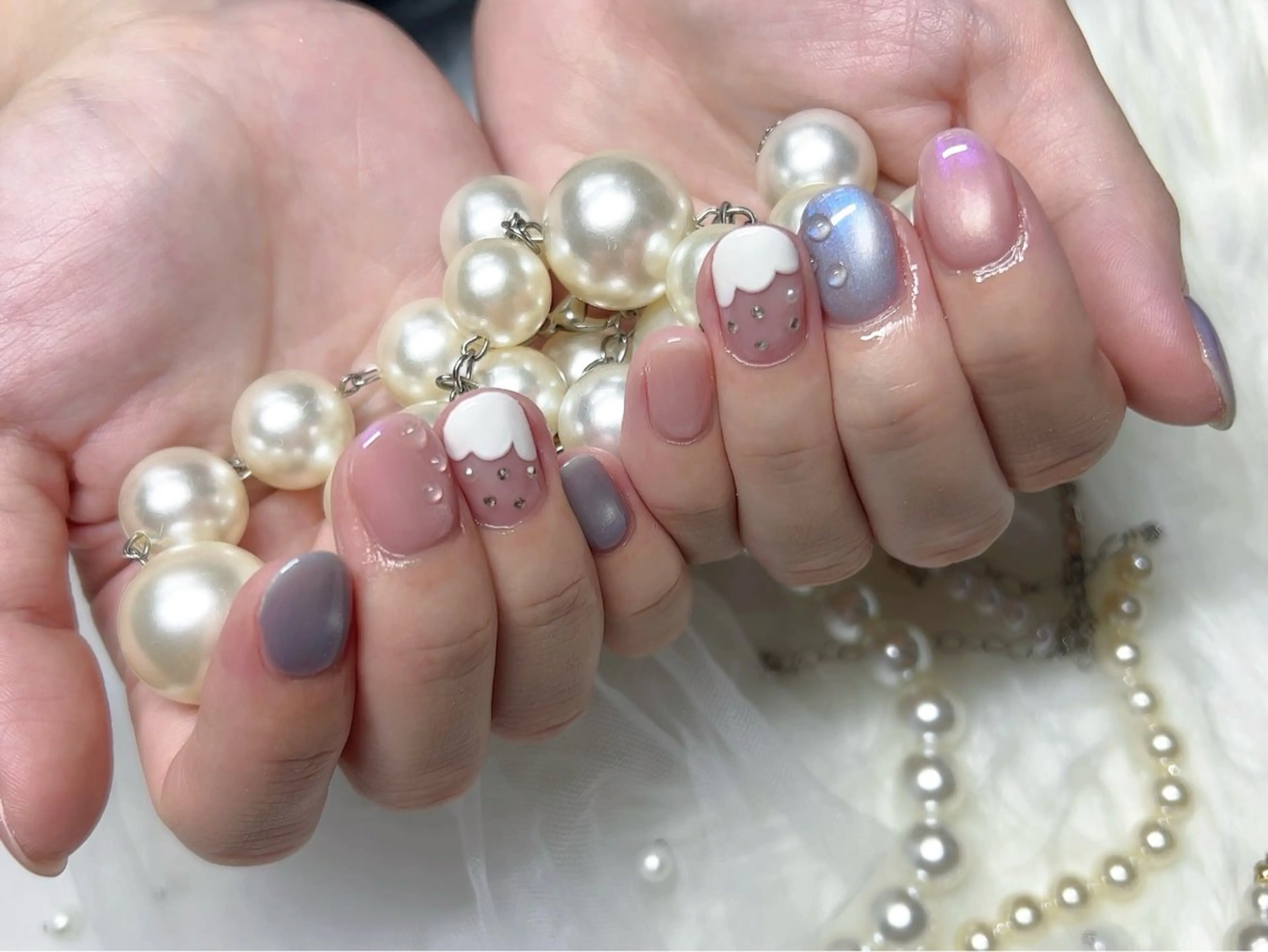 ネイル 持ち込み my nail plus野江内代のネイルデザイン