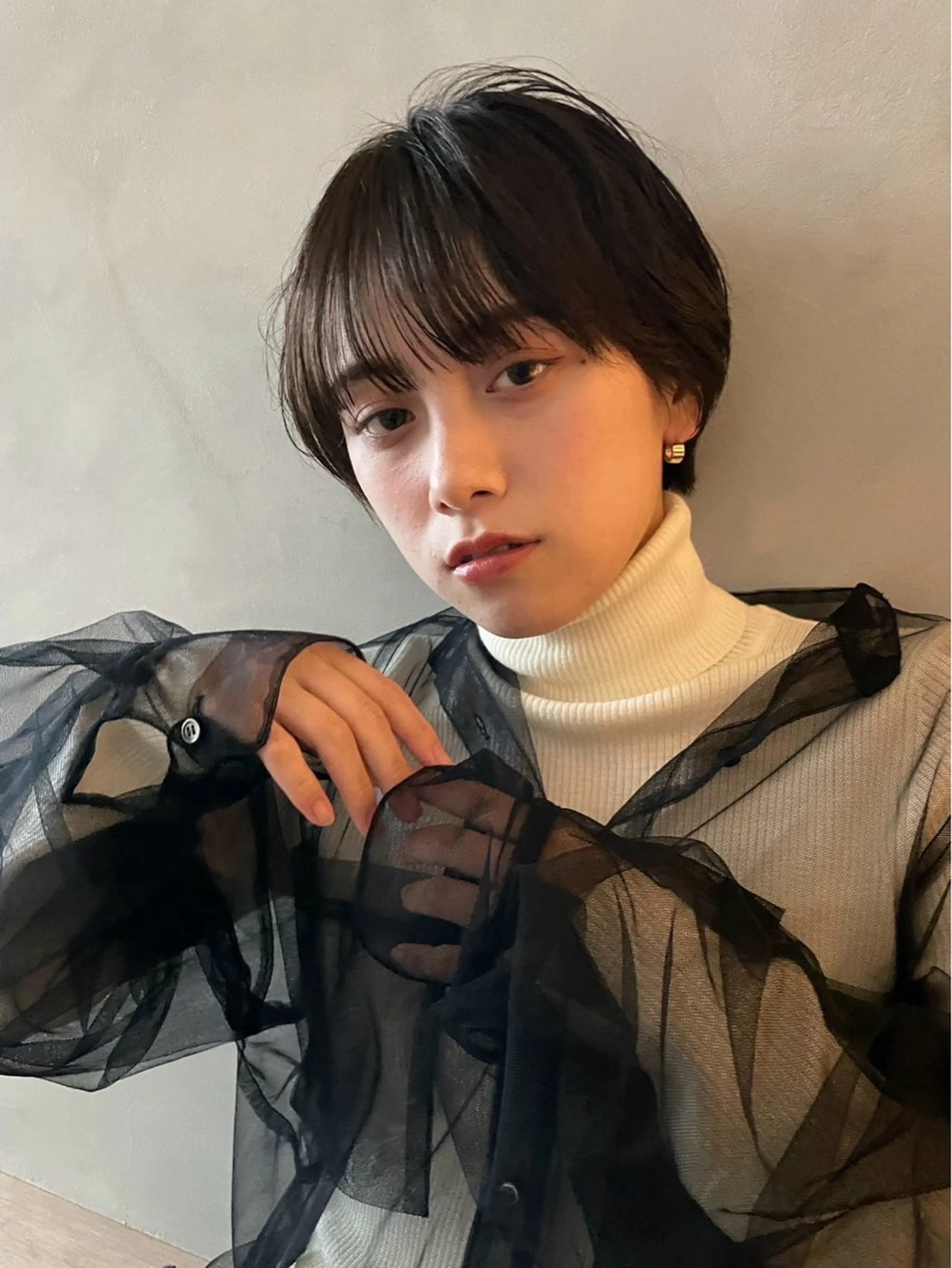 ショート カラー La fith hair room 難波本店所属・ラフィスヘアー🌼 Moe🌼のヘアスタイル