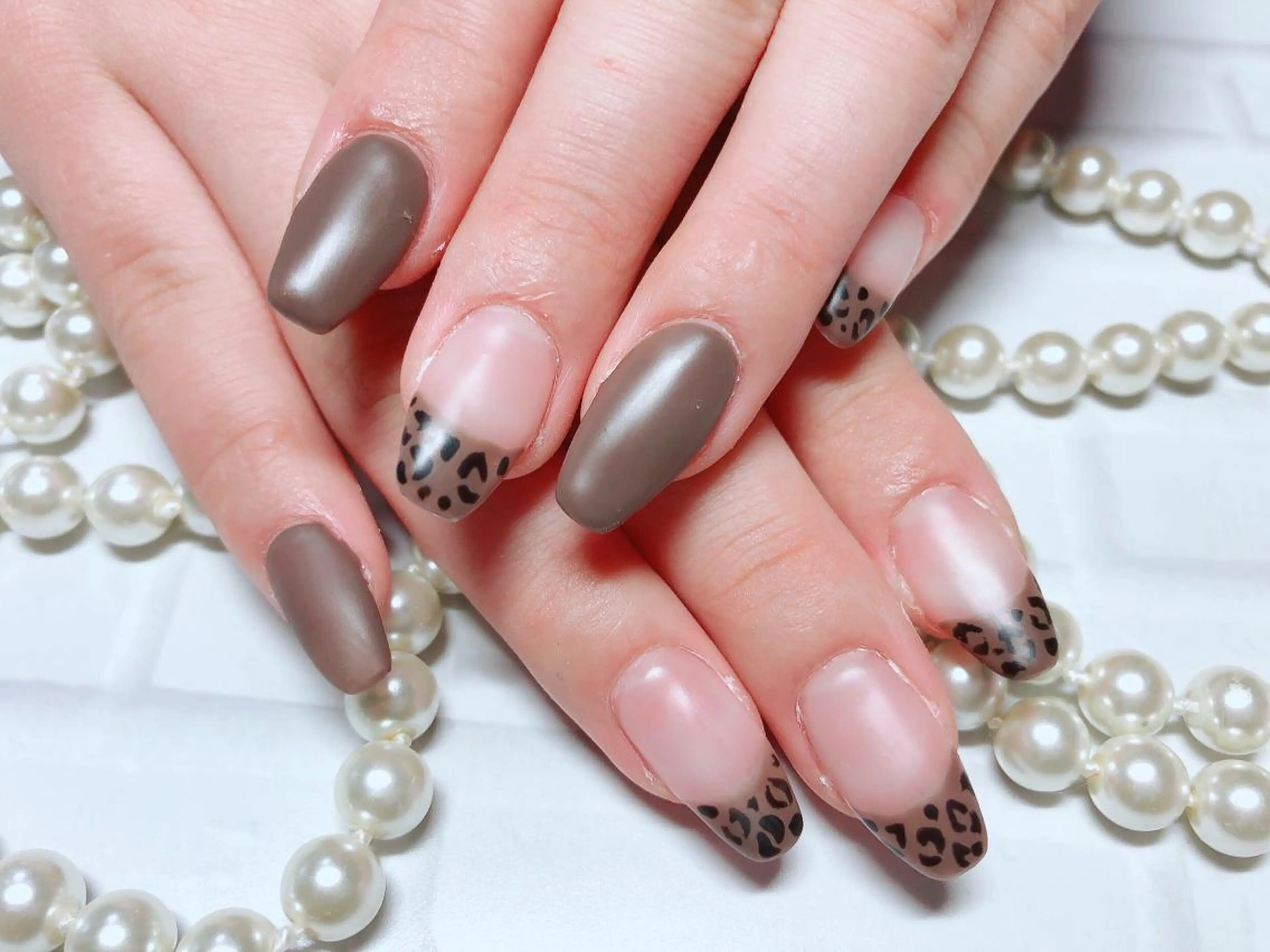 ネイル アニマル柄 マットネイル ハンドネイル ハンドケア ネイルサロン HARRYS所属・ネイル･脱毛サロン HARRYSのエステ・リラクイメージ