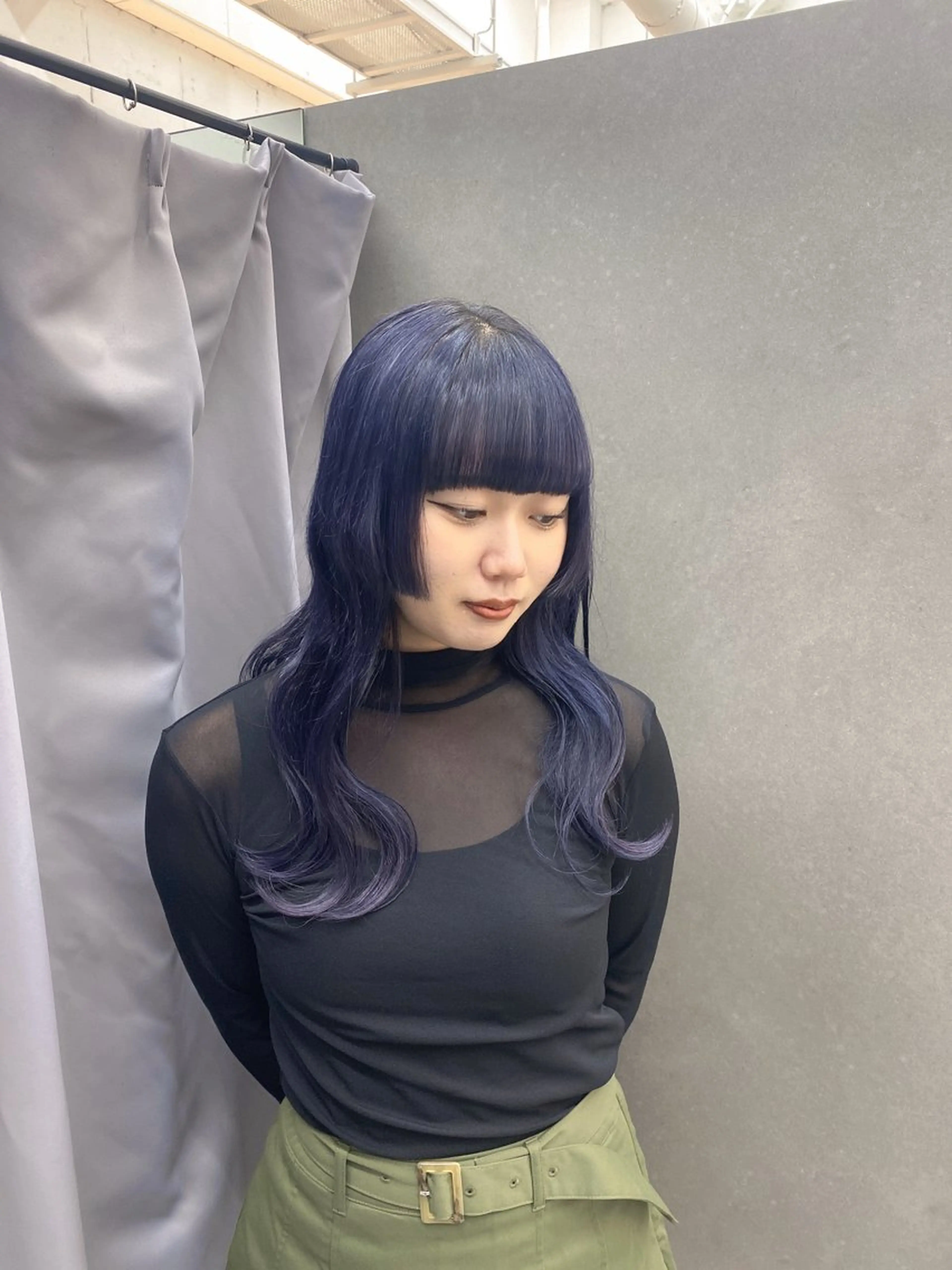 ロング カラー あいり 福岡美容師のヘアスタイル