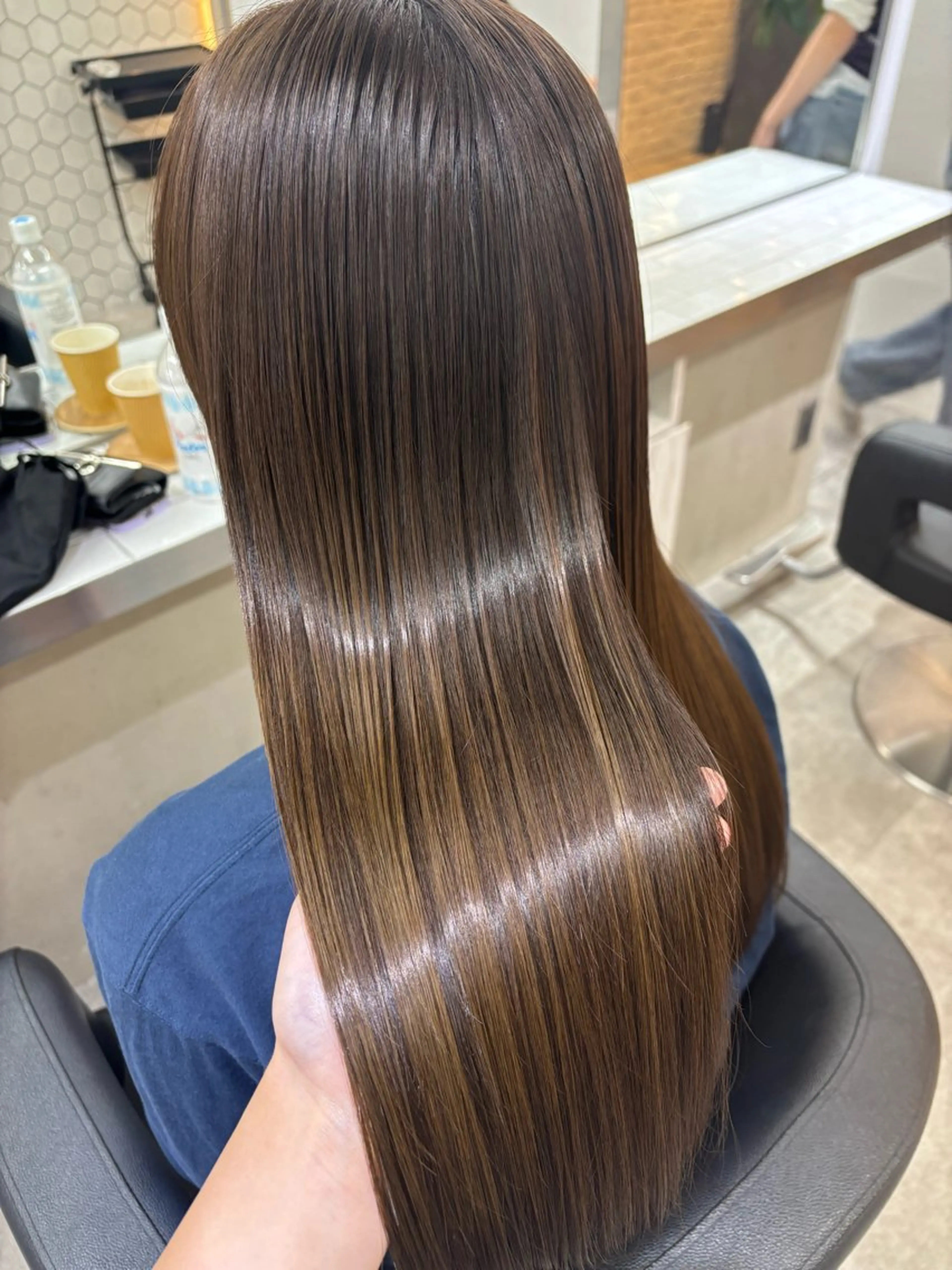 ロング カラー Ｖｉｏｔ  銀座 樋口 桃佳のヘアスタイル