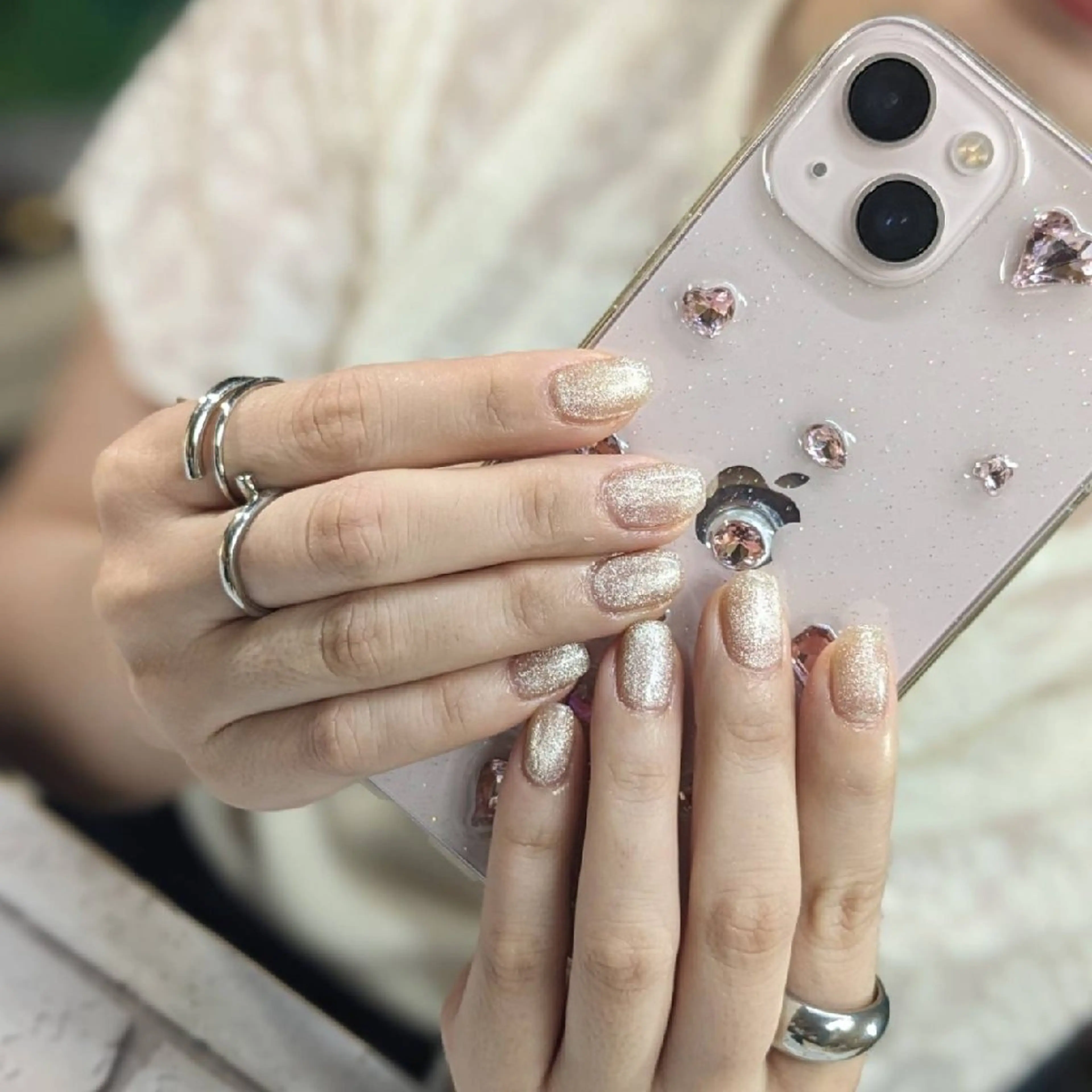 ネイル マグネットネイル ハンドネイル ネイルサロンベルティ .keikoのネイルデザイン