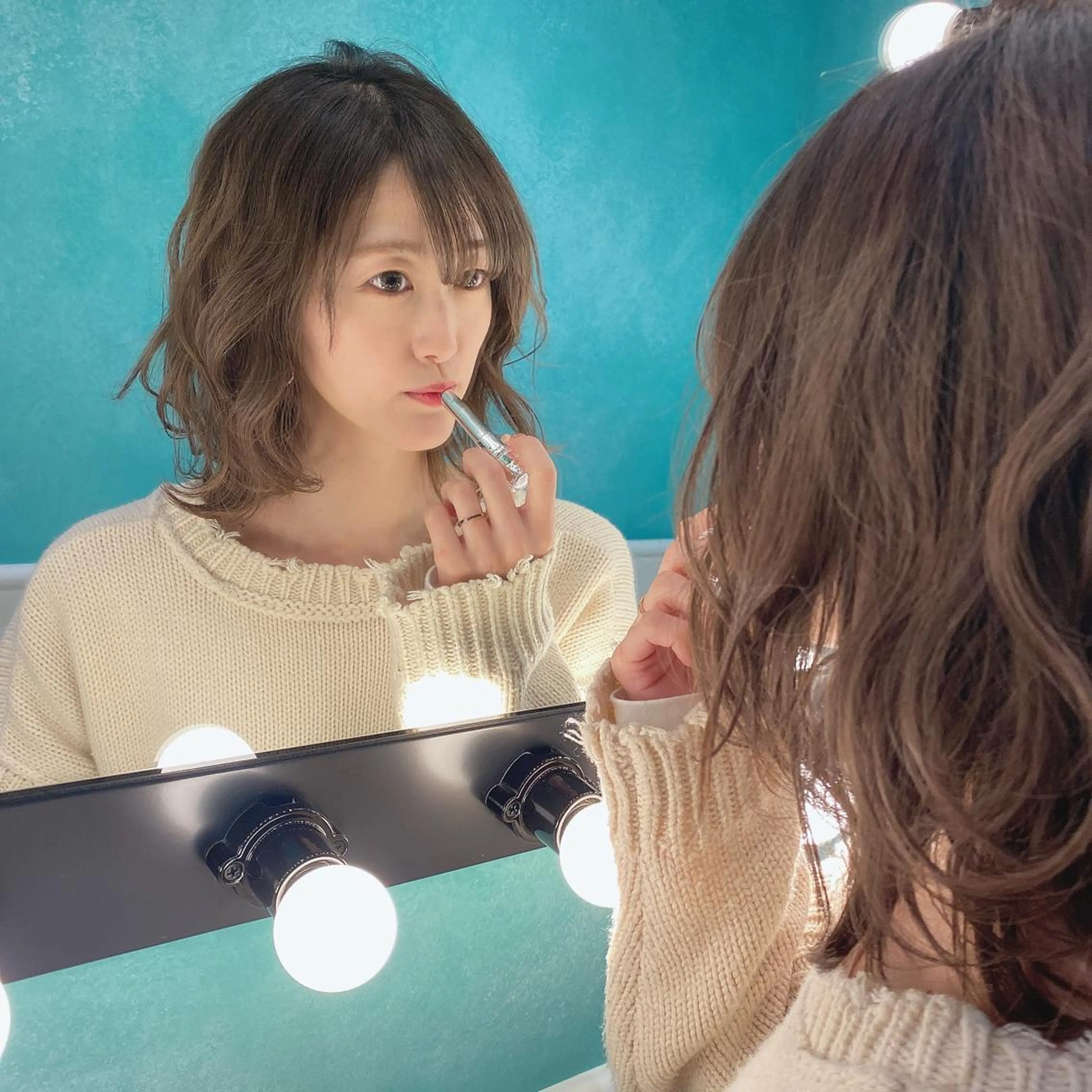 ミディアム メンズバレイヤージュ 斉藤春のヘアスタイル