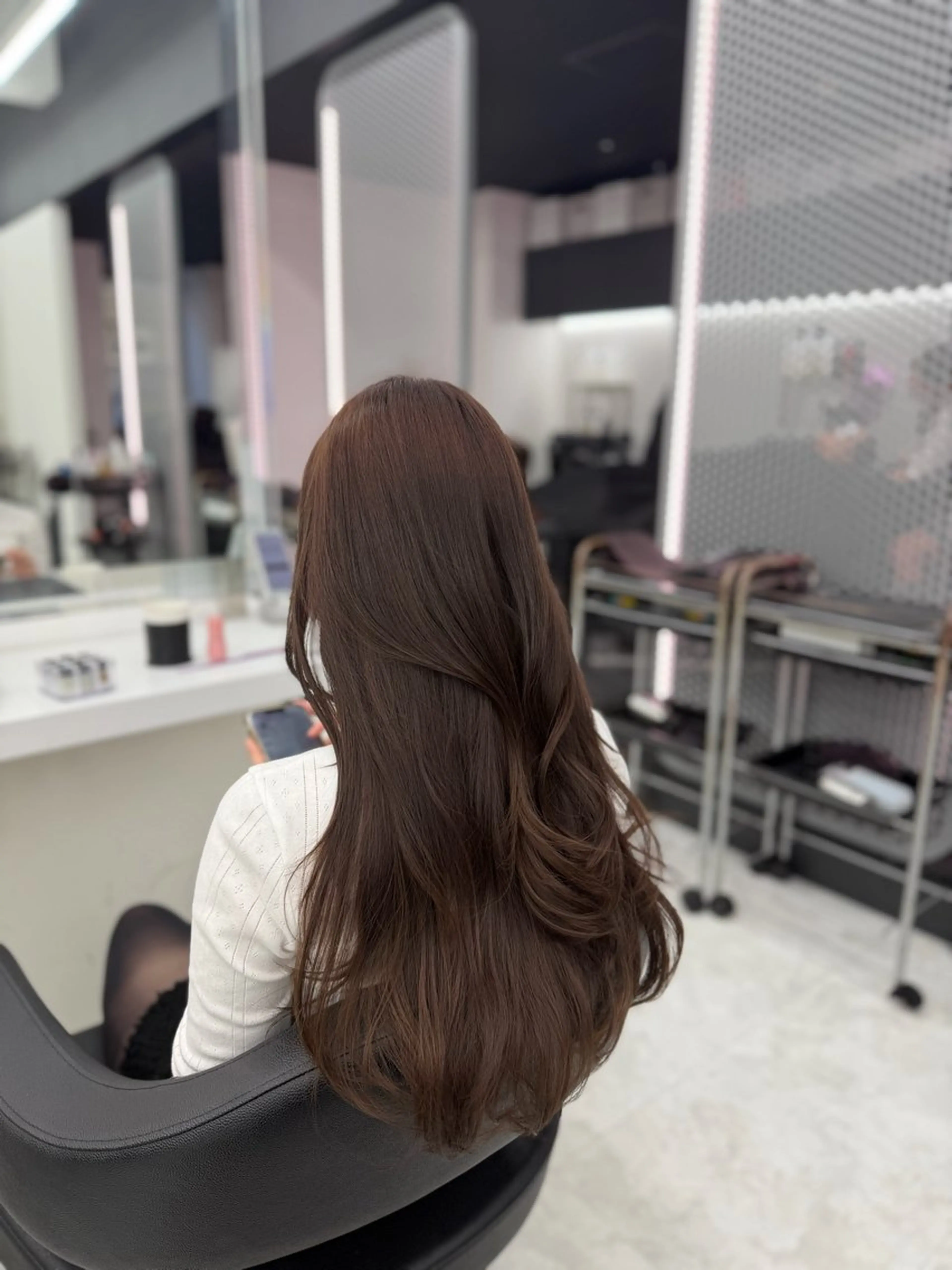 ロング カラー ヘアカラー トリートメント 🤍レイヤー/顔周り /hirari🤍のヘアスタイル