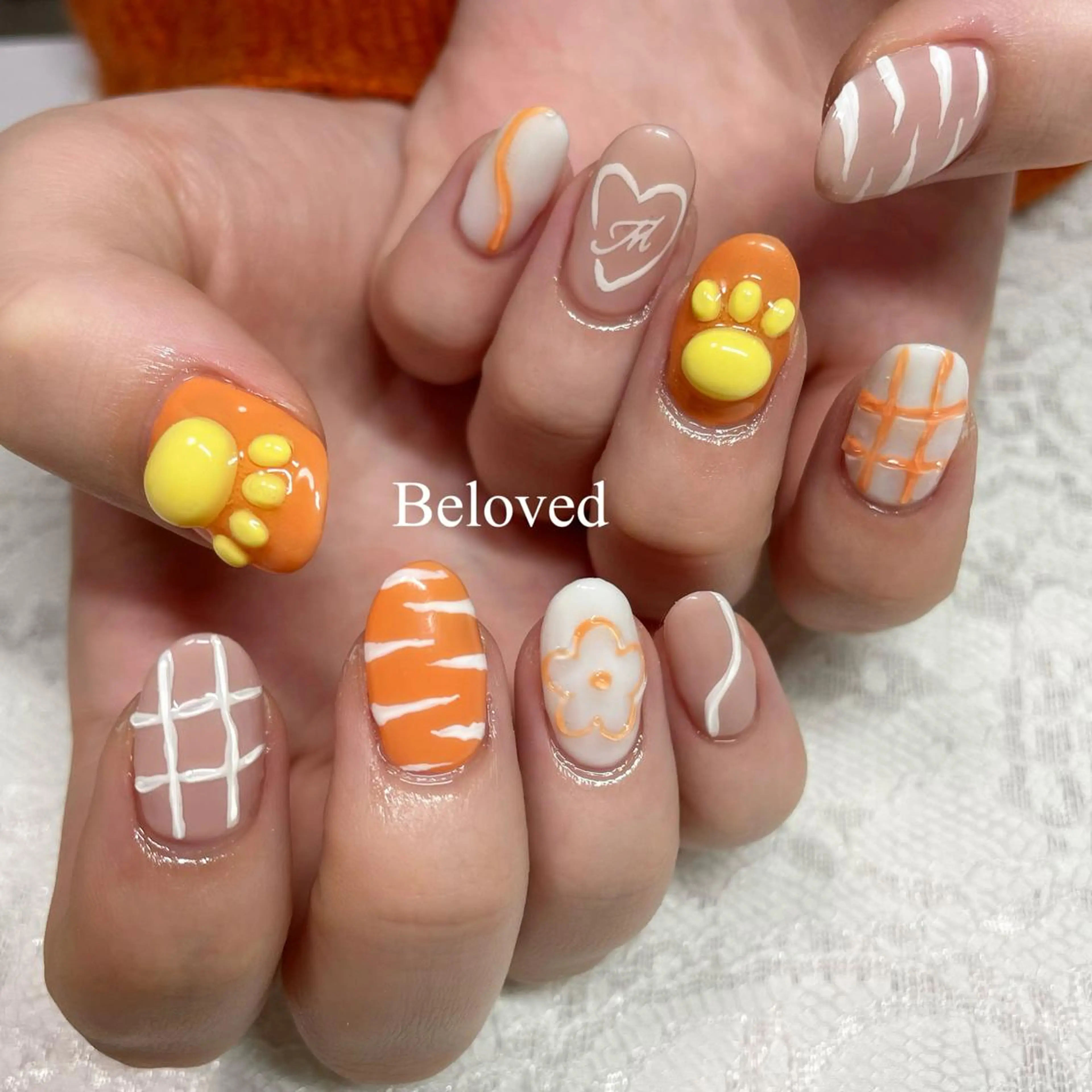 ネイル ハンドネイル ハンドケア Beloved Mariaのネイルデザイン