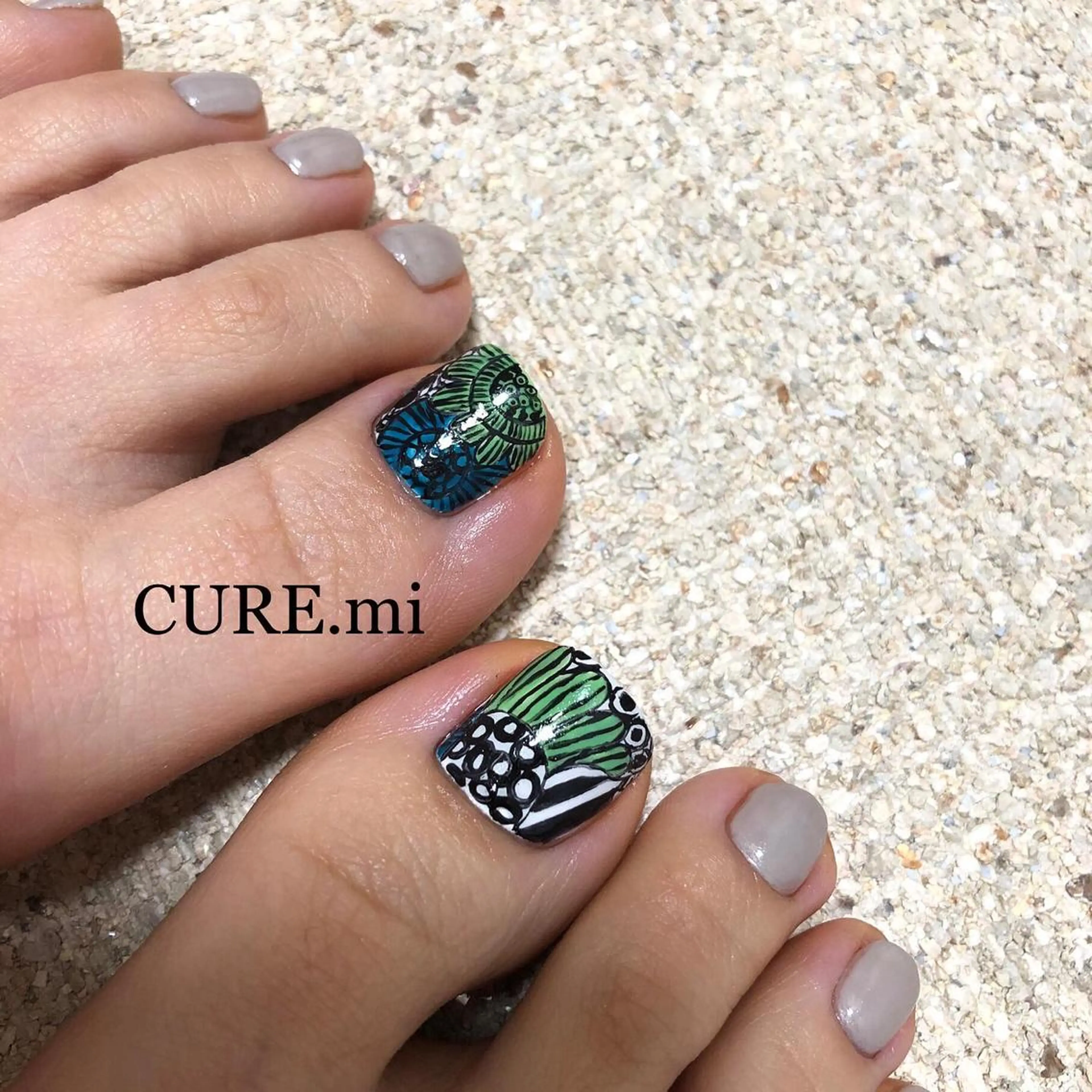 ネイル フットネイル ジェルネイル フットネイル 伊藤 美香のその他イメージ