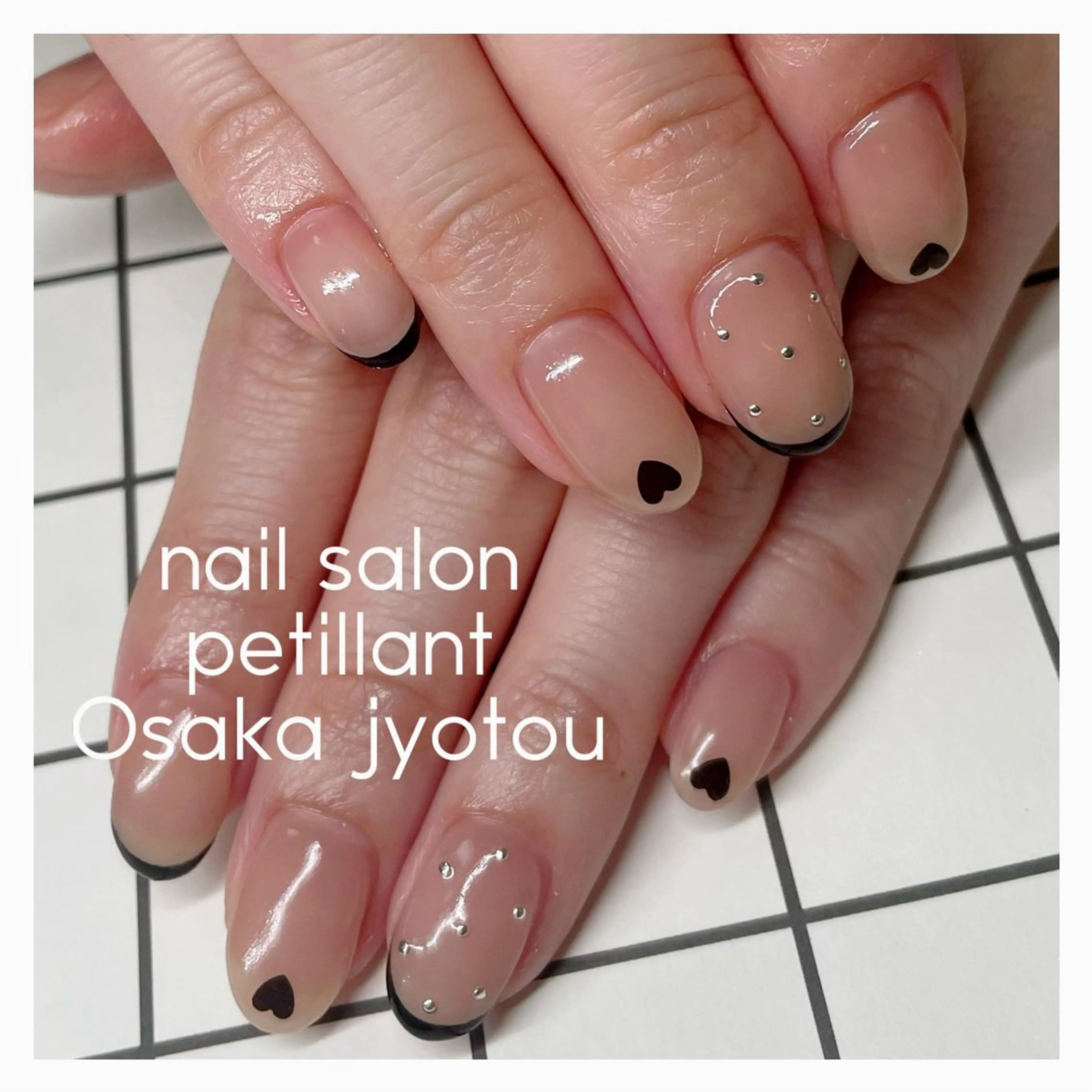 ネイル アートネイル 持ち込み シンプルネイル petillant所属・nail salon petillantのネイルデザイン