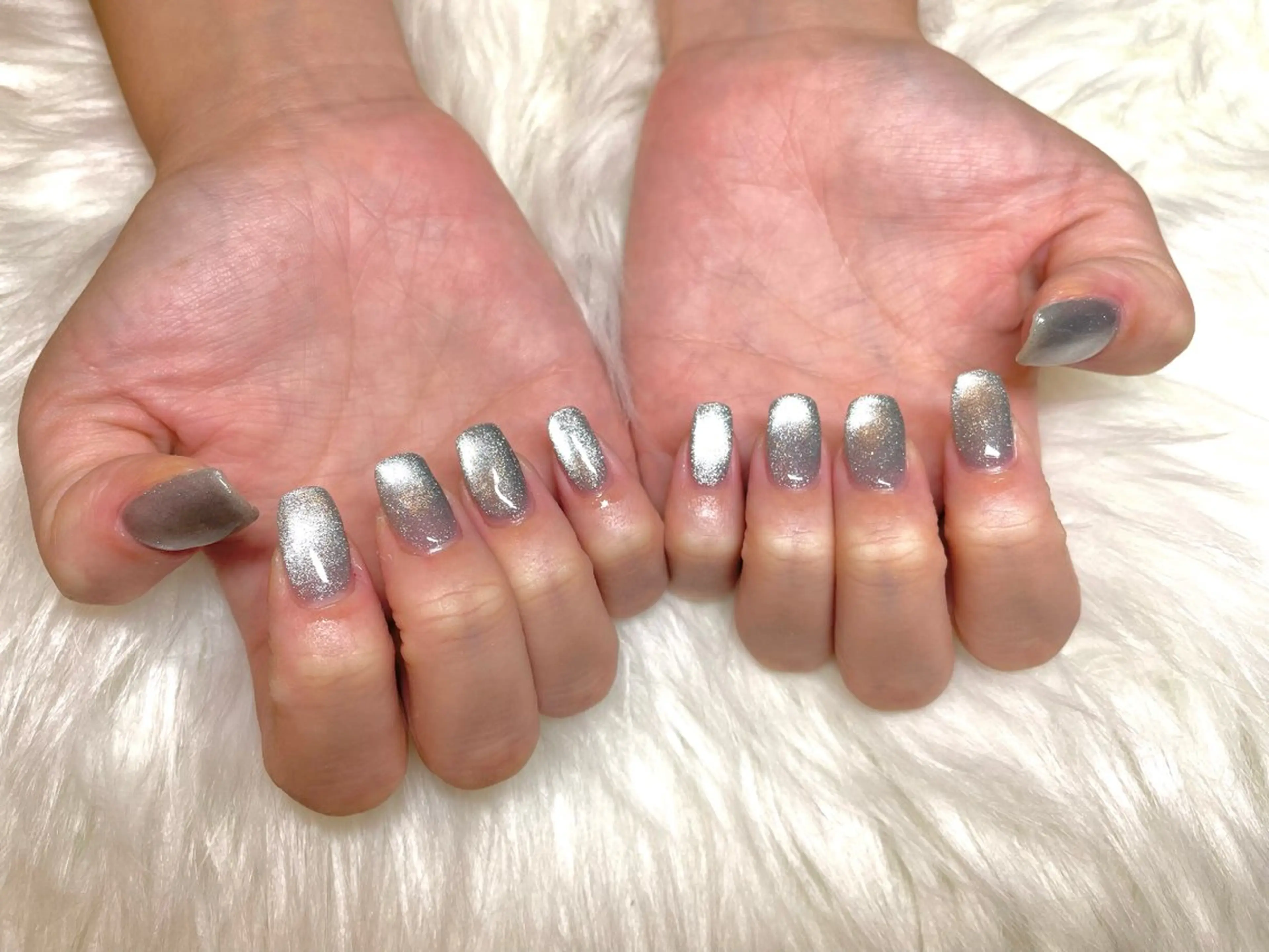 ネイル マグネットネイル ハンドネイル nu NANAのネイルデザイン