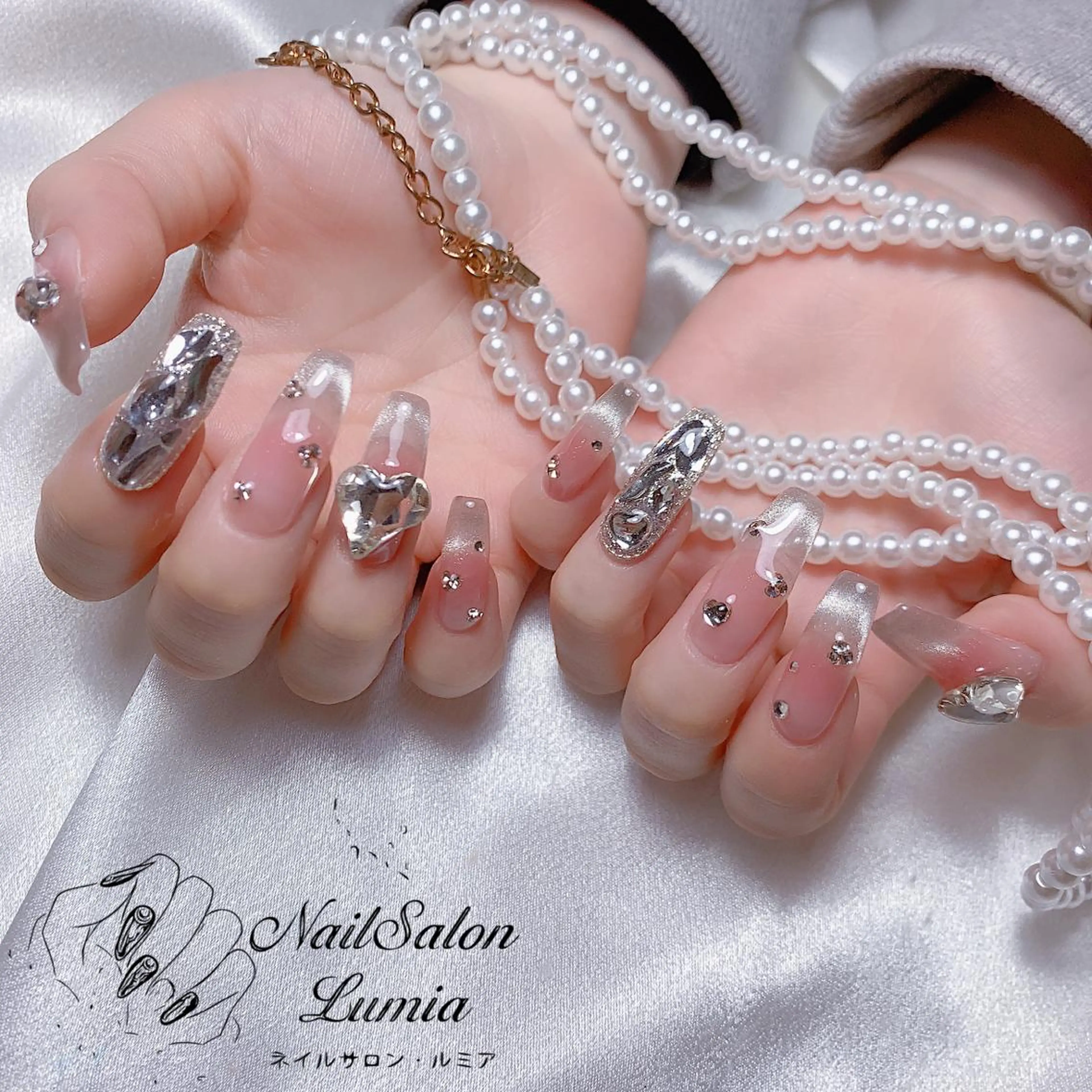 ネイル ハンドネイル ネイルサロン ルミア Lumia 店長のネイルデザイン