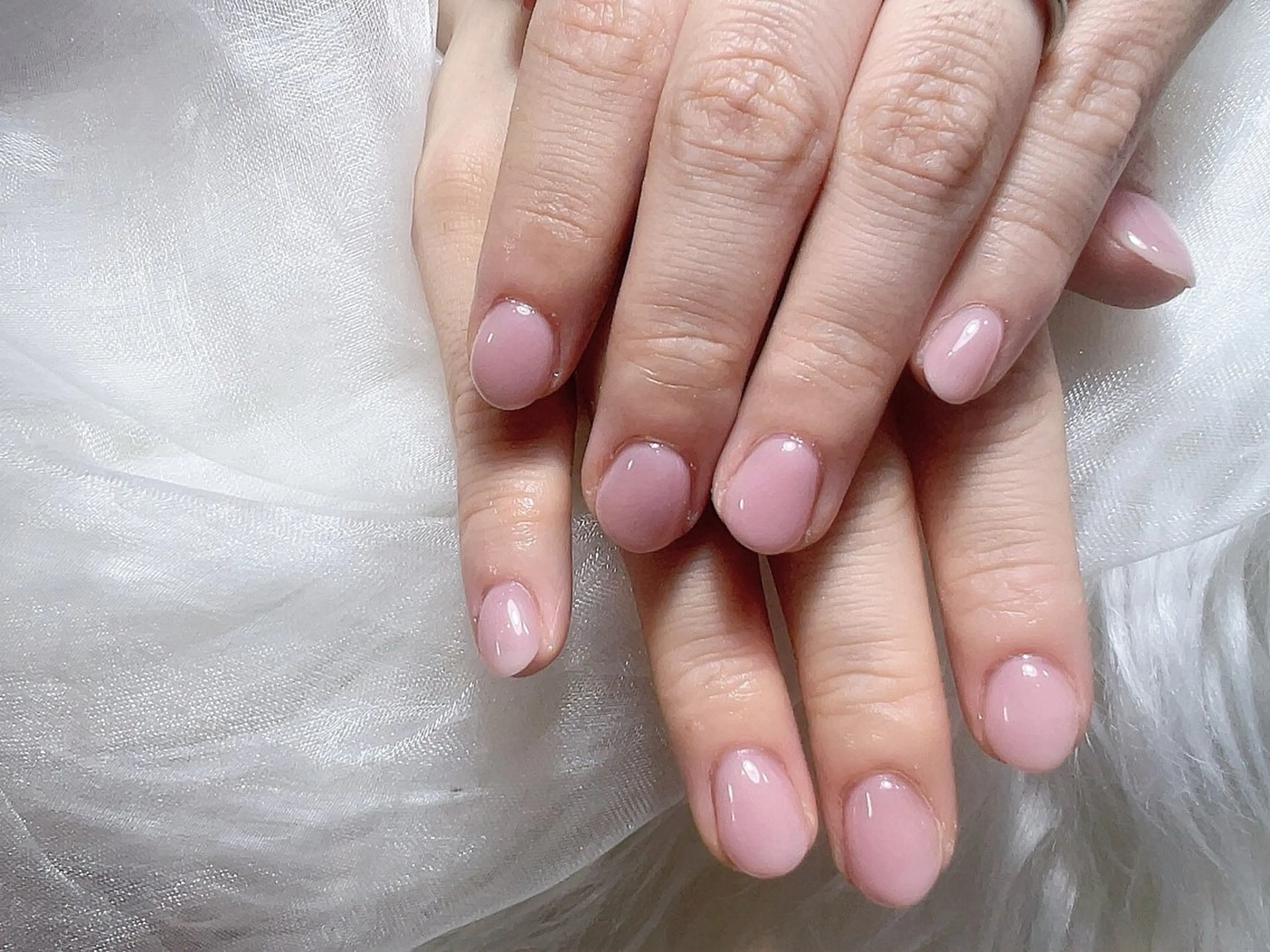 ネイル ワンカラーネイル ピンク K‘s nail salonのネイルデザイン