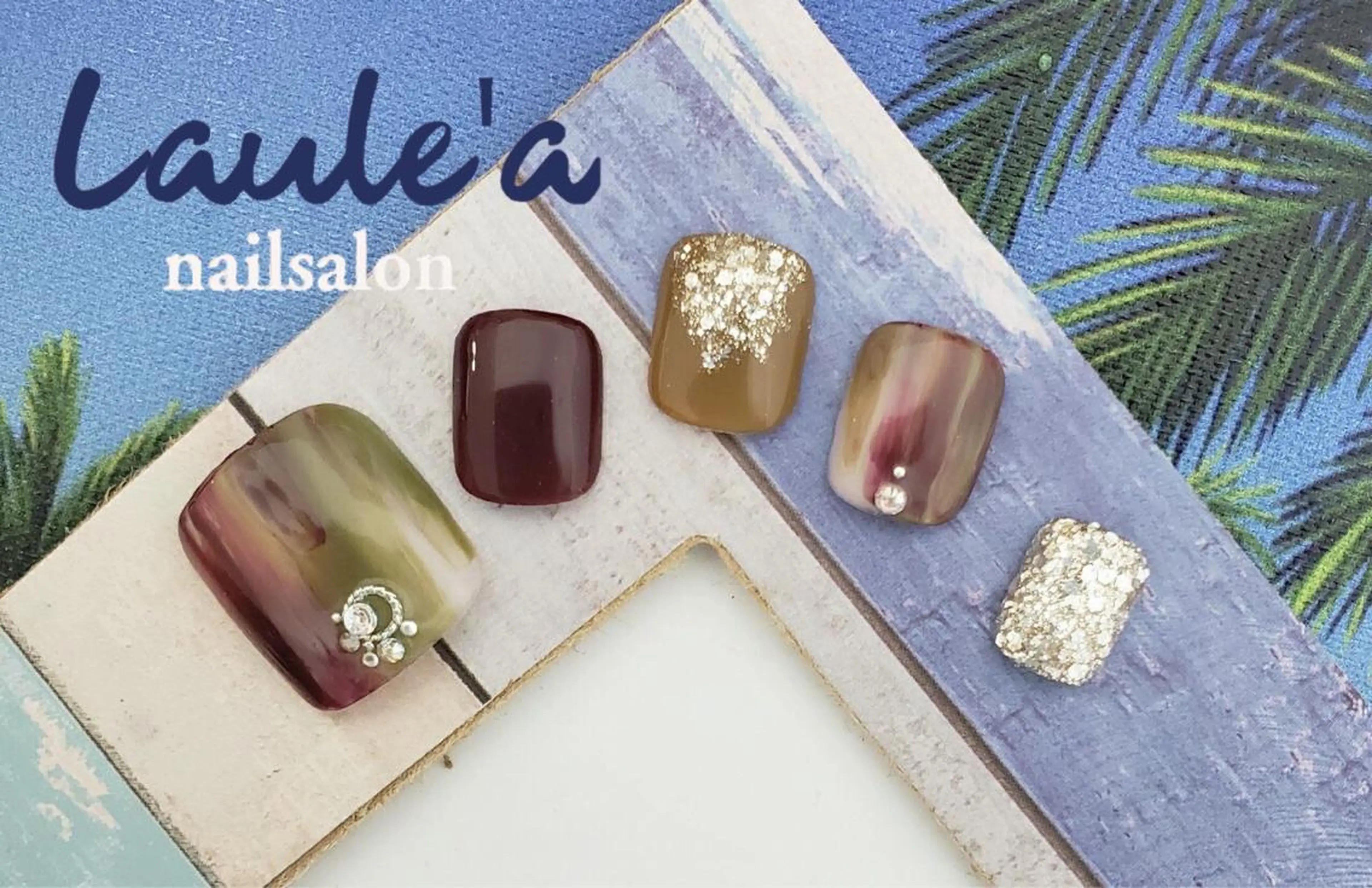 ネイル フットネイル Laule’a 昭島店のネイルデザイン