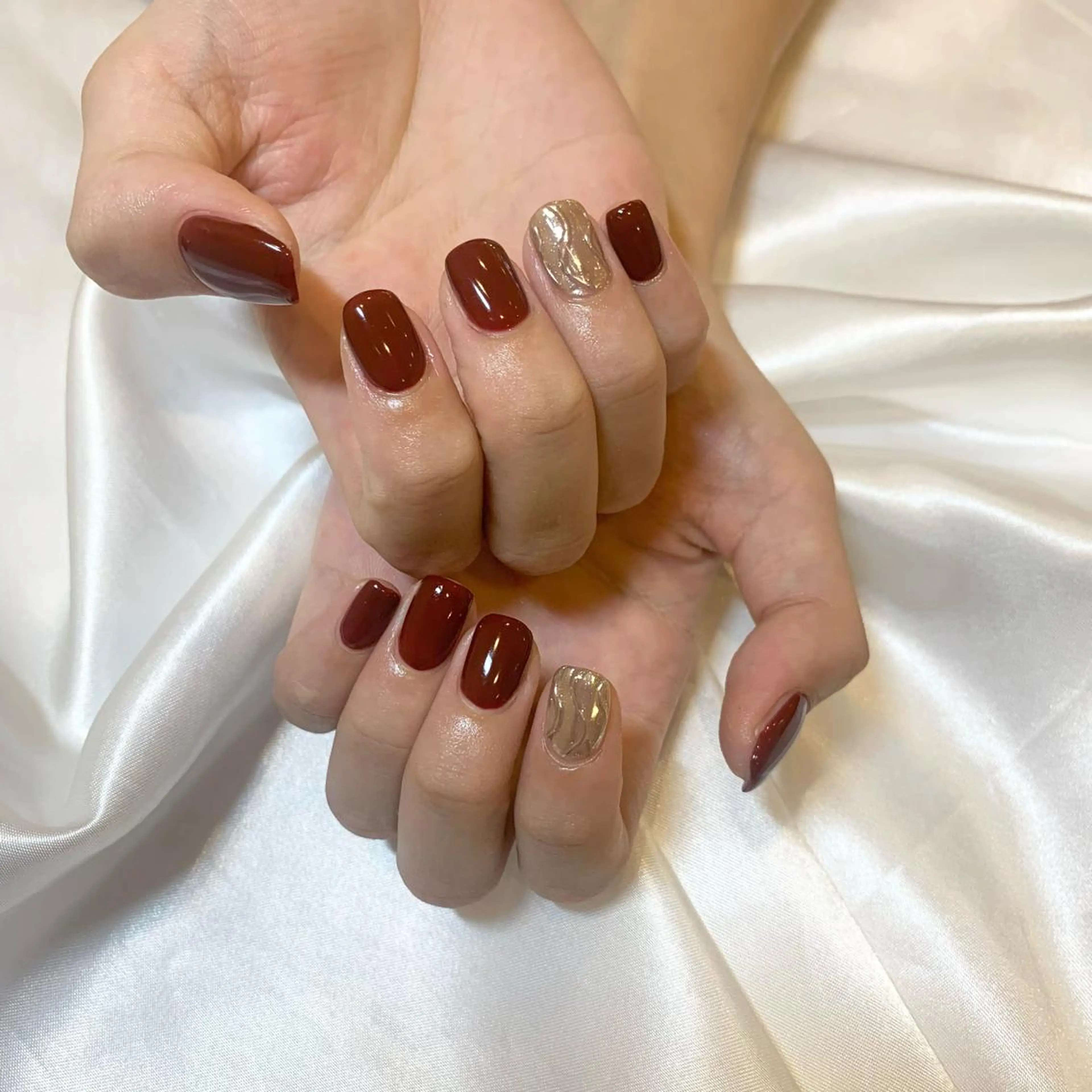 ネイル ボルドー ui nailのネイルデザイン