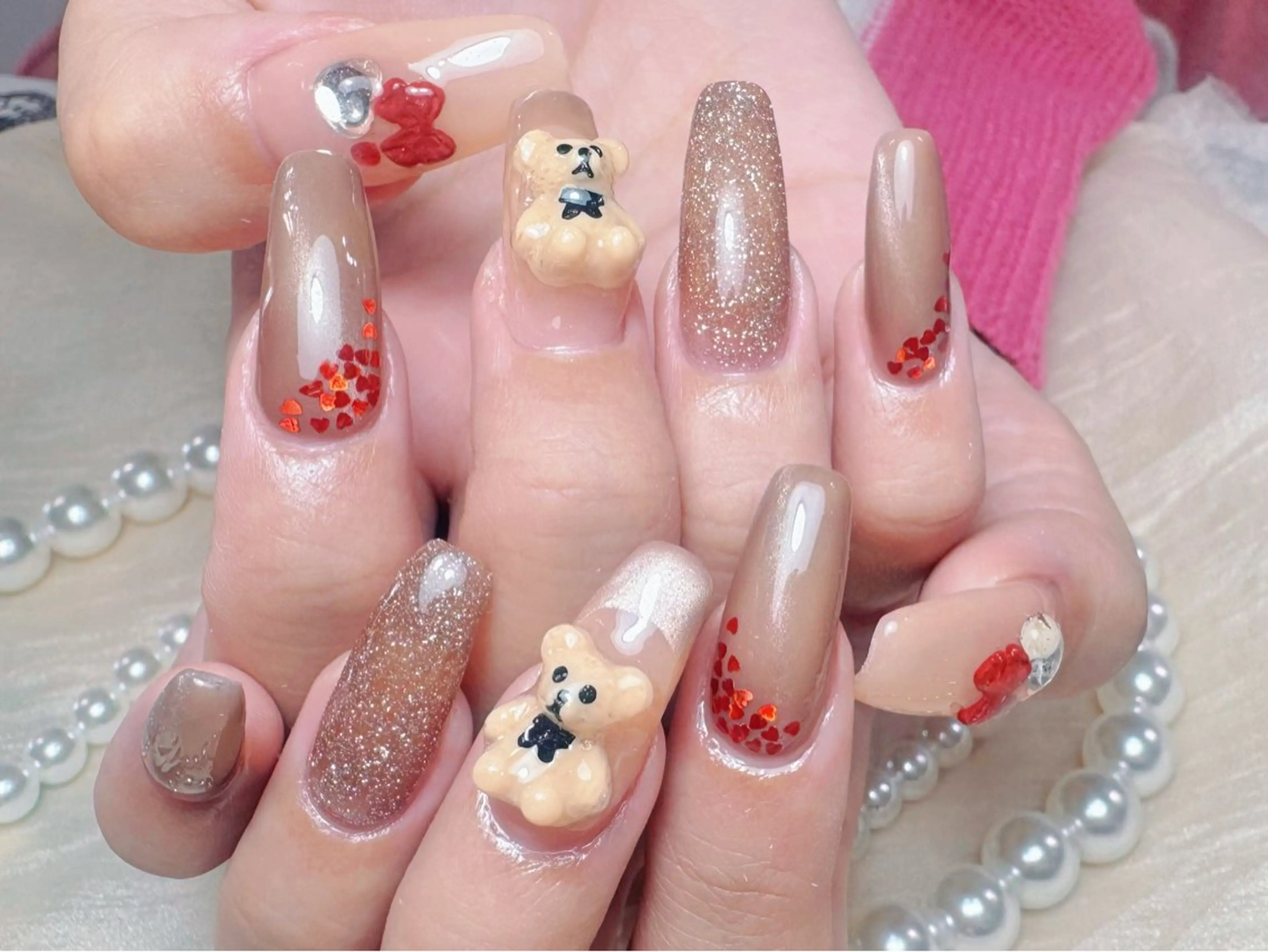 ネイル ハンドネイル マジックミラー所属・マジック ミラーのネイルデザイン