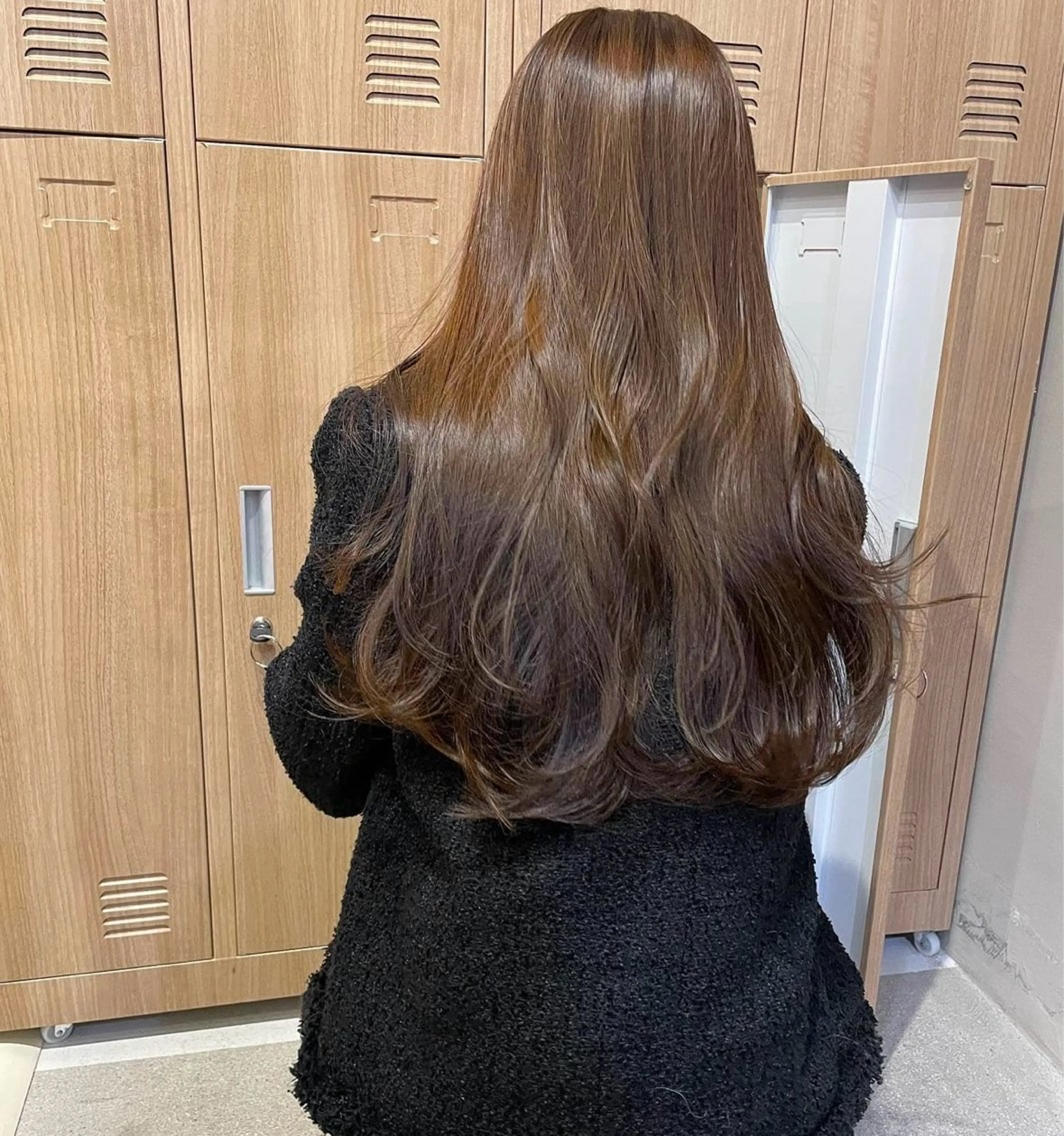 ロング カラー ベージュカラー ブラウンカラー ブラウンベージュ 透明感×レイヤーカッ ト🌼kiraraのヘアスタイル