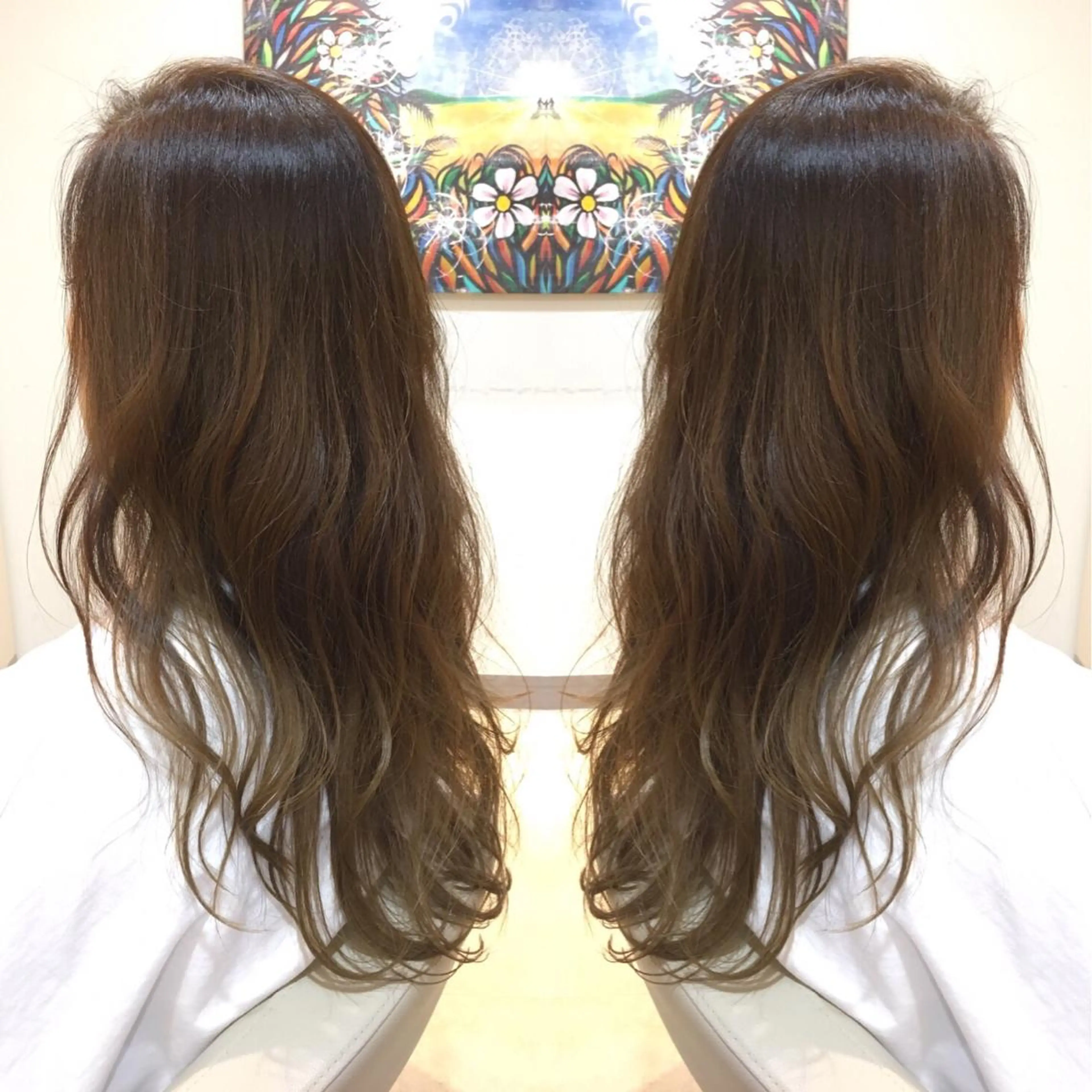 ロング カラー 🐝肥田 しょーと🐝のヘアスタイル