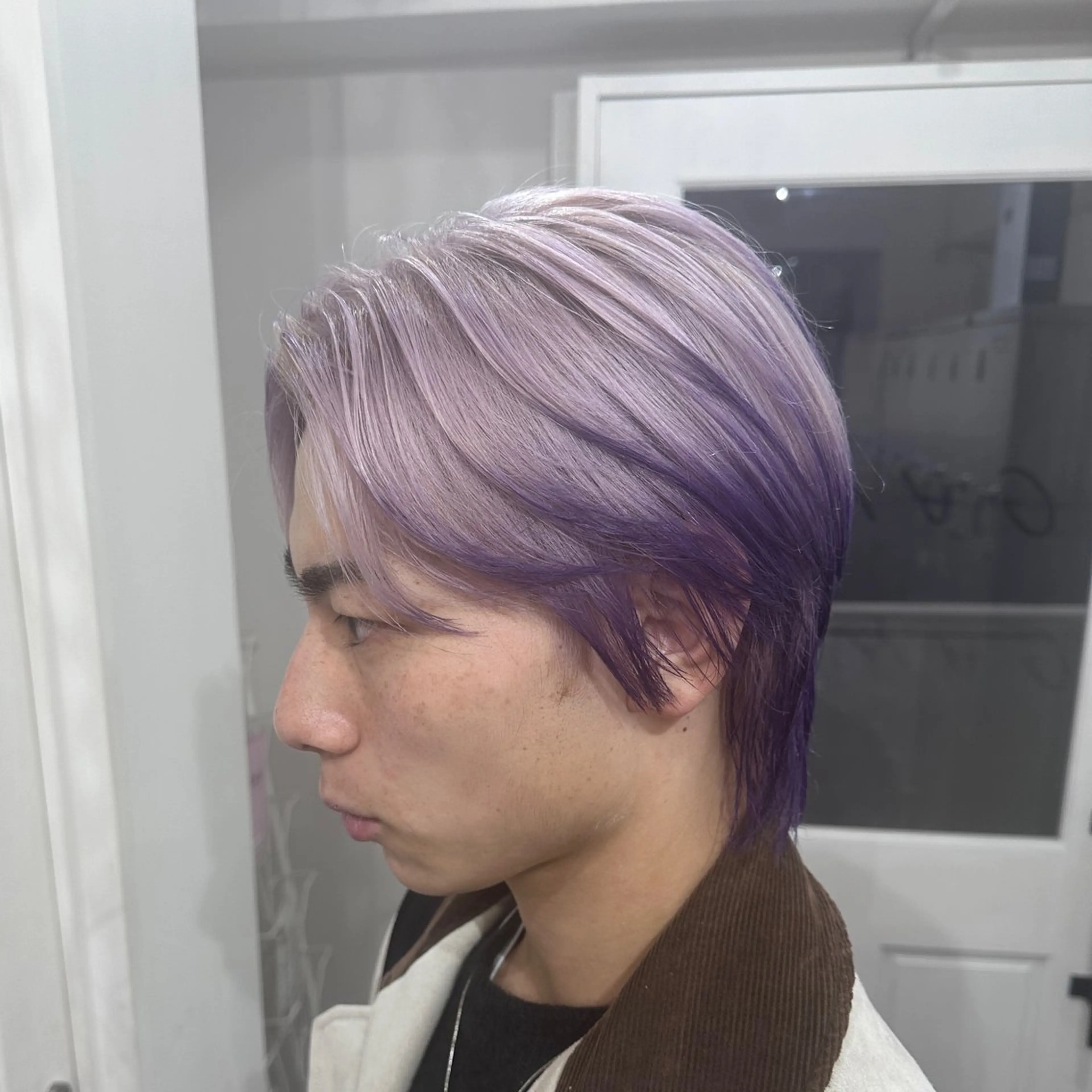 ショート ハイトーン/ウルフ /エクステ/ましろのヘアスタイル