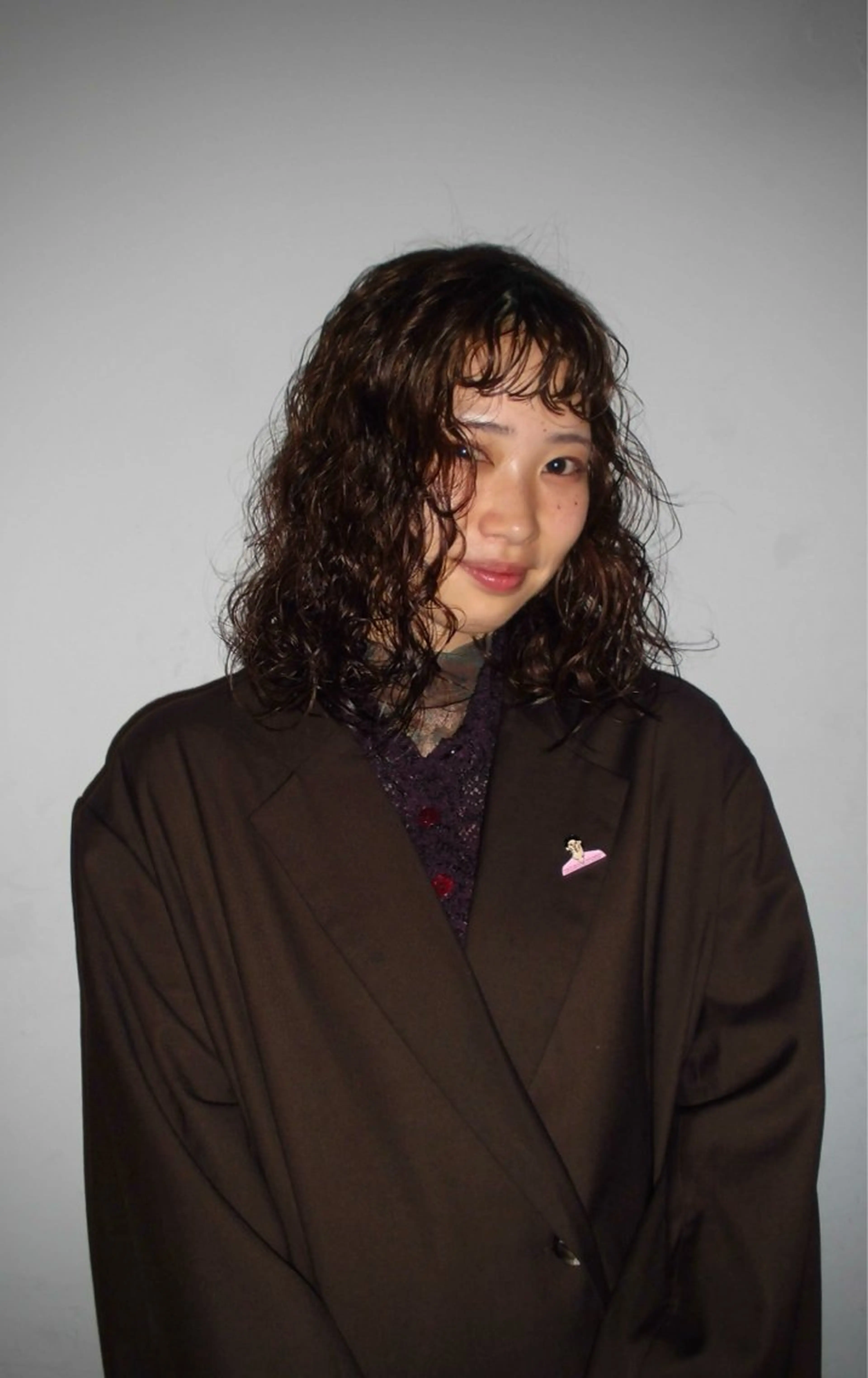 セミロング カラー パーマ パーマ トリートメント ヘッドスパ marino マリノのヘアスタイル