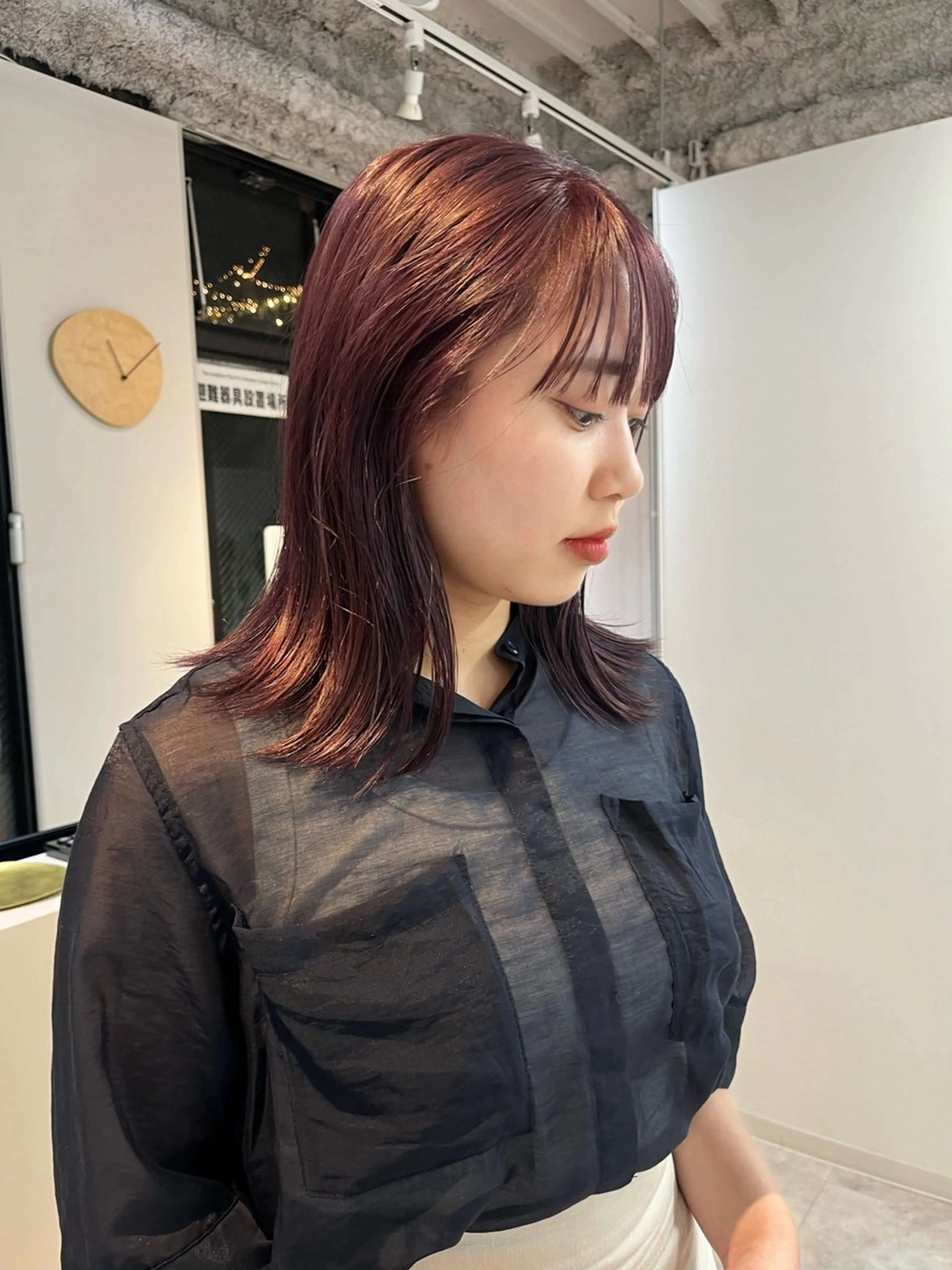 カラー ヘアアレンジ aya/メンズヘア/ メンズカット/ボブのヘアスタイル