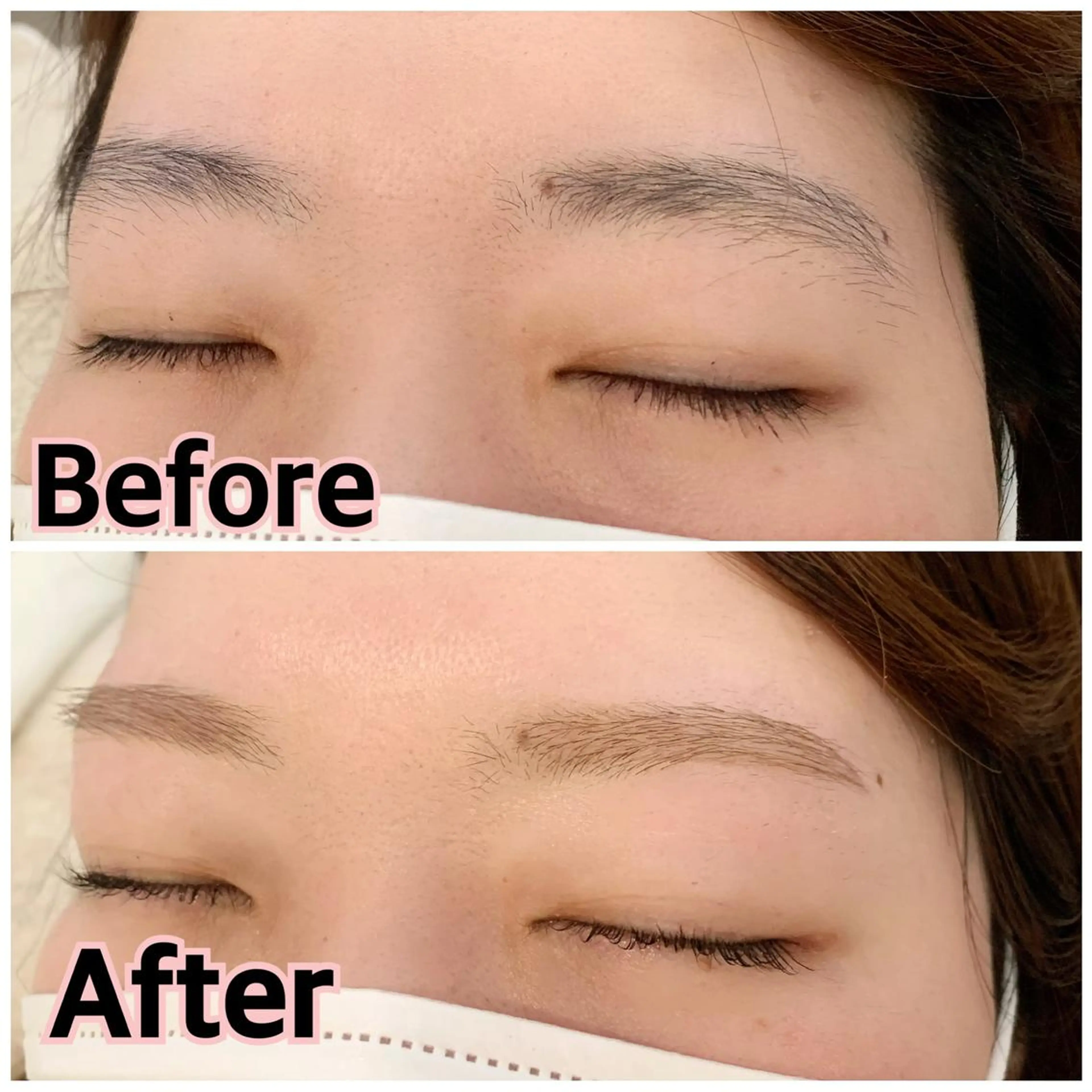 アイブロウ ワックス脱毛 村岡 恵理の眉毛・アイブロウイメージ