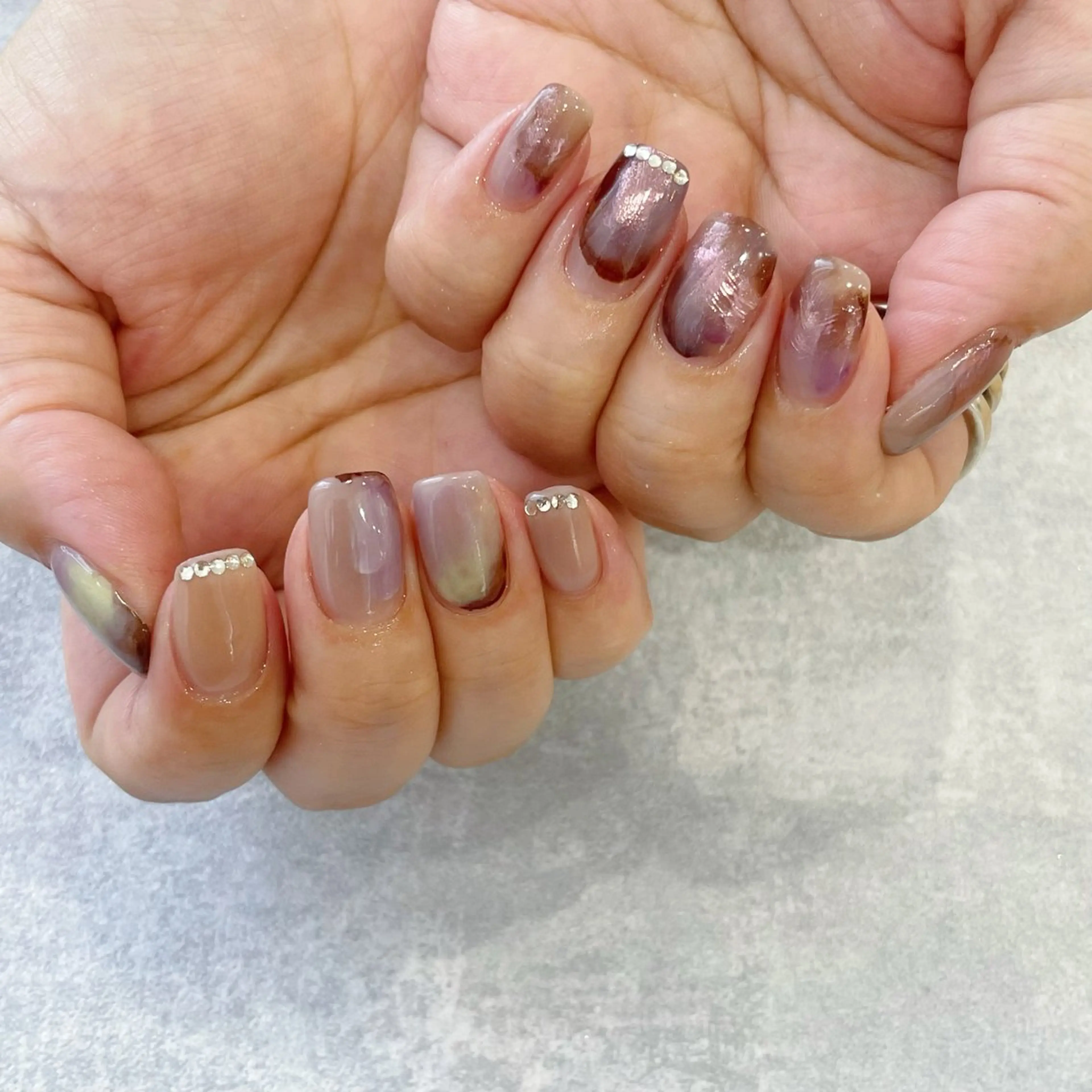 ネイル ニュアンスネイル Rediant Salonのネイルデザイン