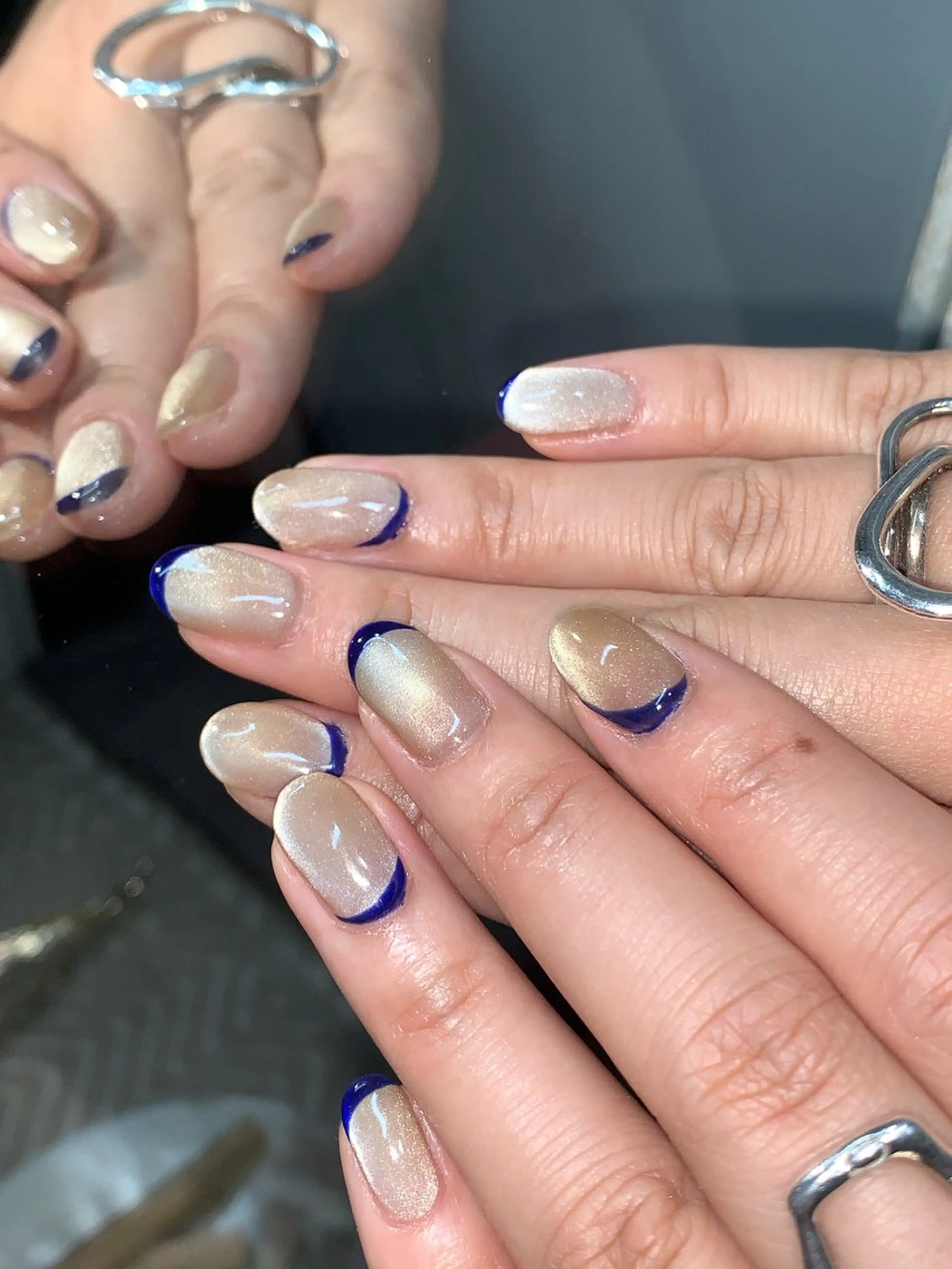 ネイル ハンドネイル NES NAIL所属・さゆり￤推しキャラ ￤ロングネイル🩷のネイルデザイン