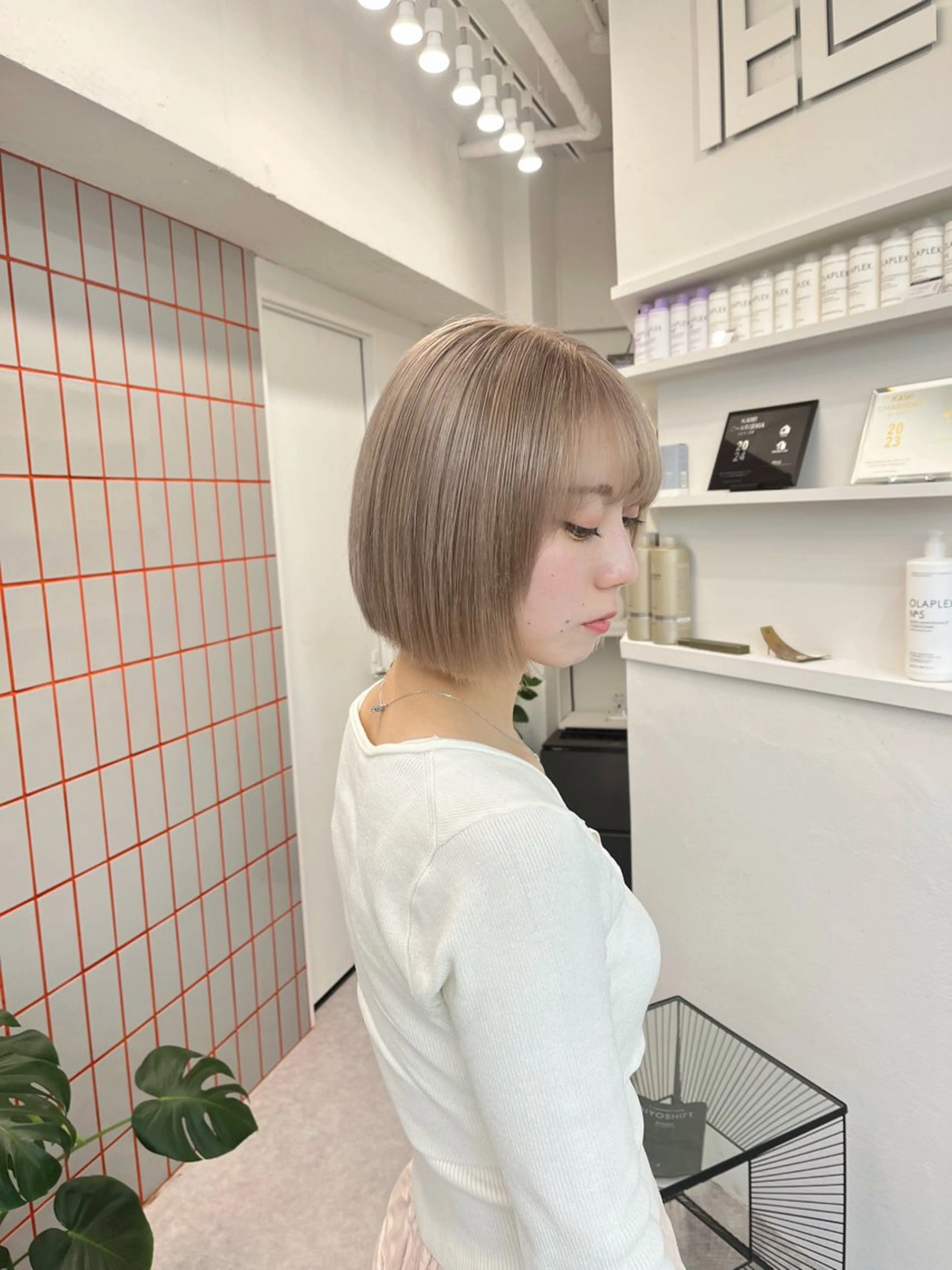 カラー 🔱ハイトーン/ デザイン/ogi🔱のヘアスタイル