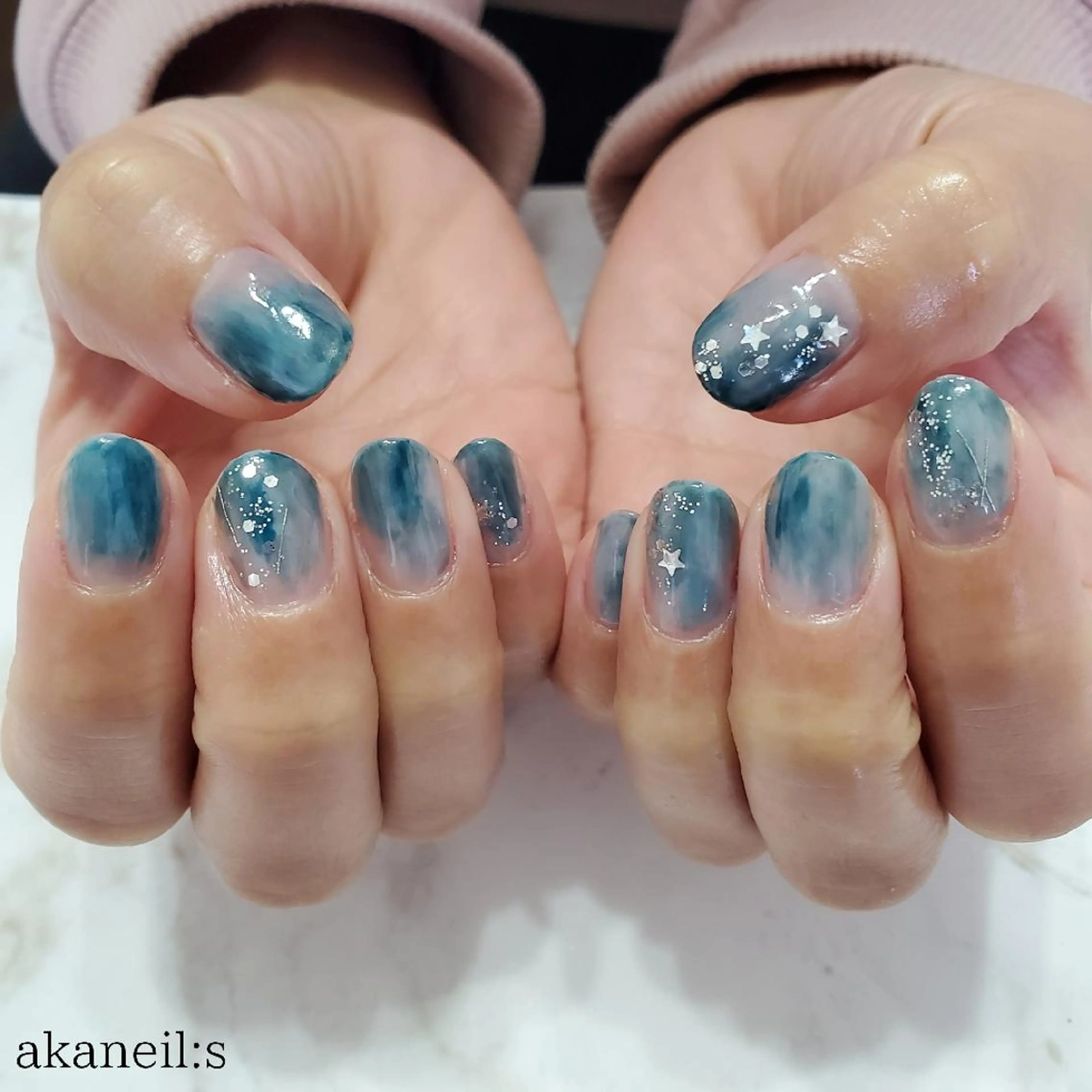 ネイル ニュアンスネイル 【akaneils】 アカネのネイルデザイン