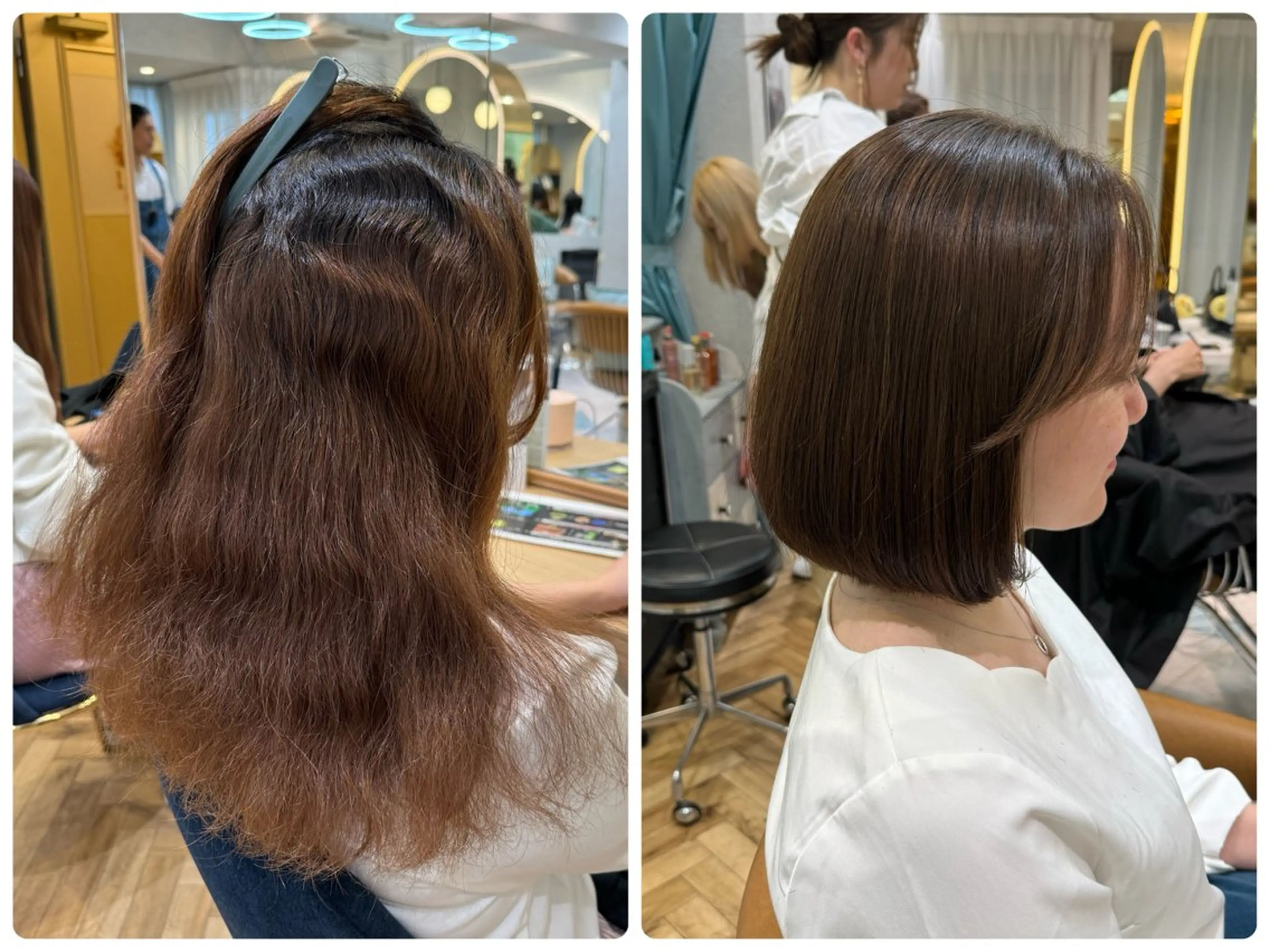 ショート カット 縮毛矯正 トリートメント 髪質改善/縮毛矯正/ ボブ/店長/水野拓也のヘアスタイル