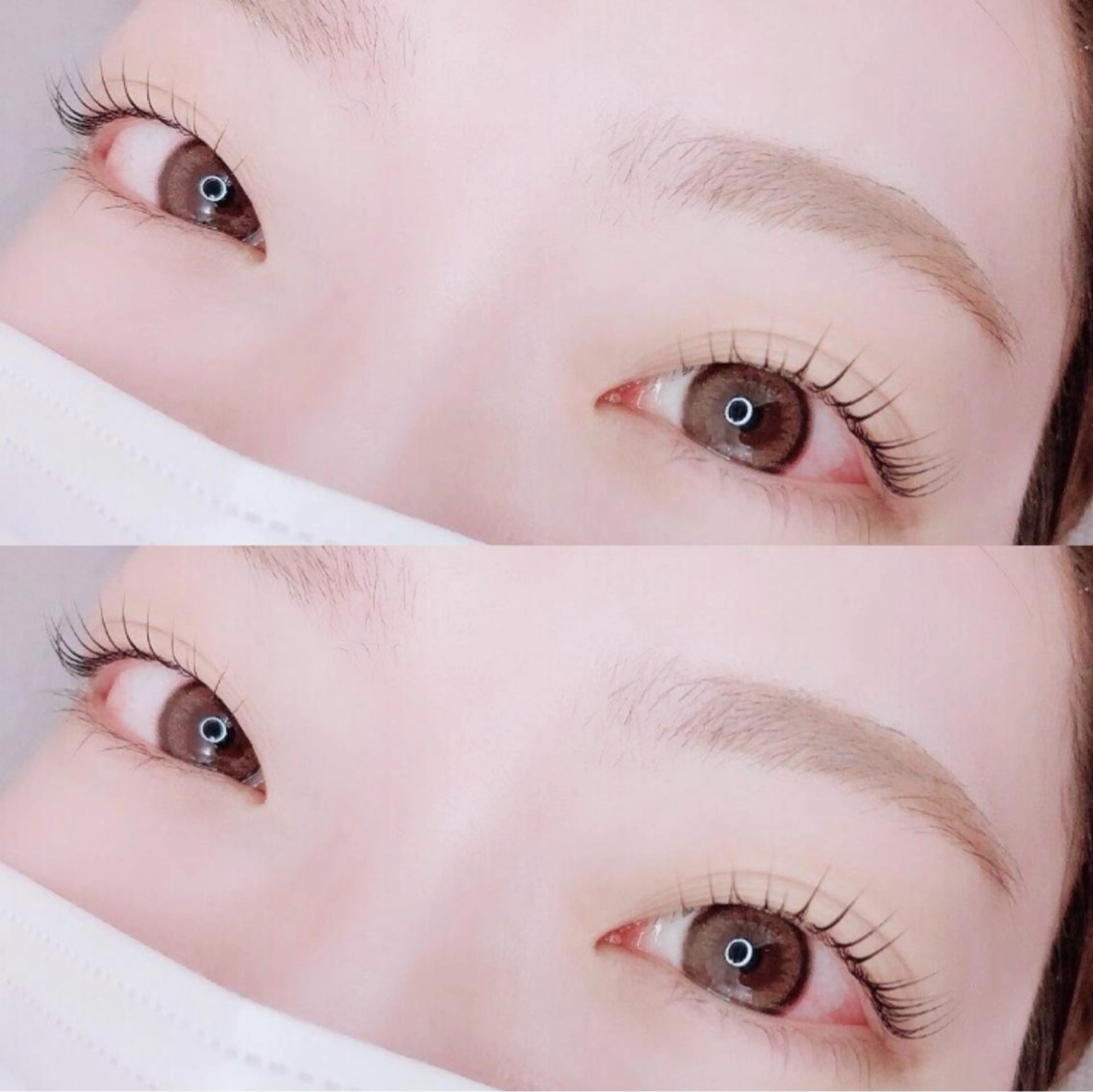 マツエク・マツパ 韓国風マツエク パリジェンヌラッシュリフト まつげパーマ 一重×まつ毛パーマ ワンホンマツエク マツパ eyelist 🌼 Mahoのマツエク・マツパデザイン