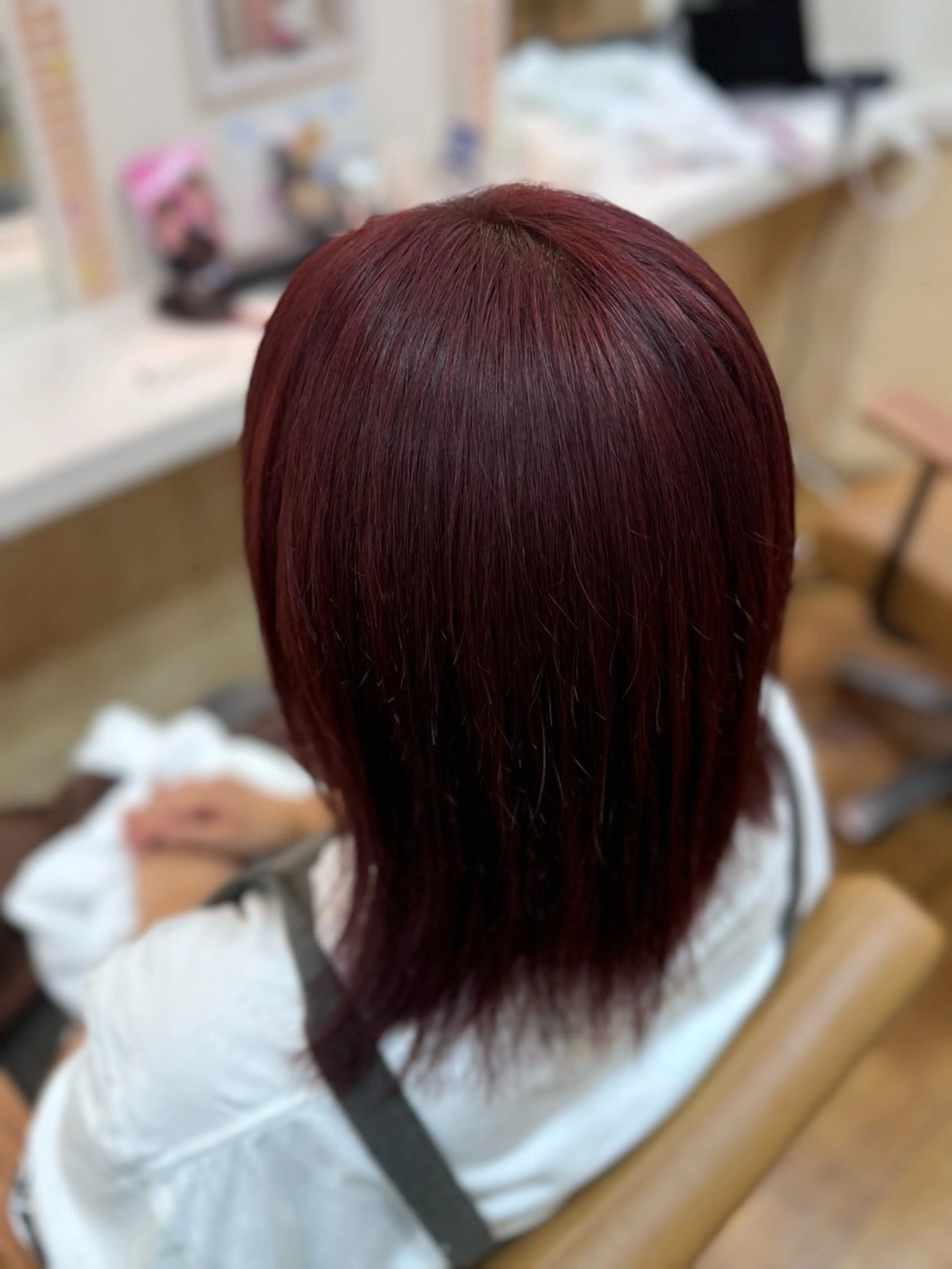 ミディアム ヘアカラー KAMI-YU所属・森 千明のヘアスタイル