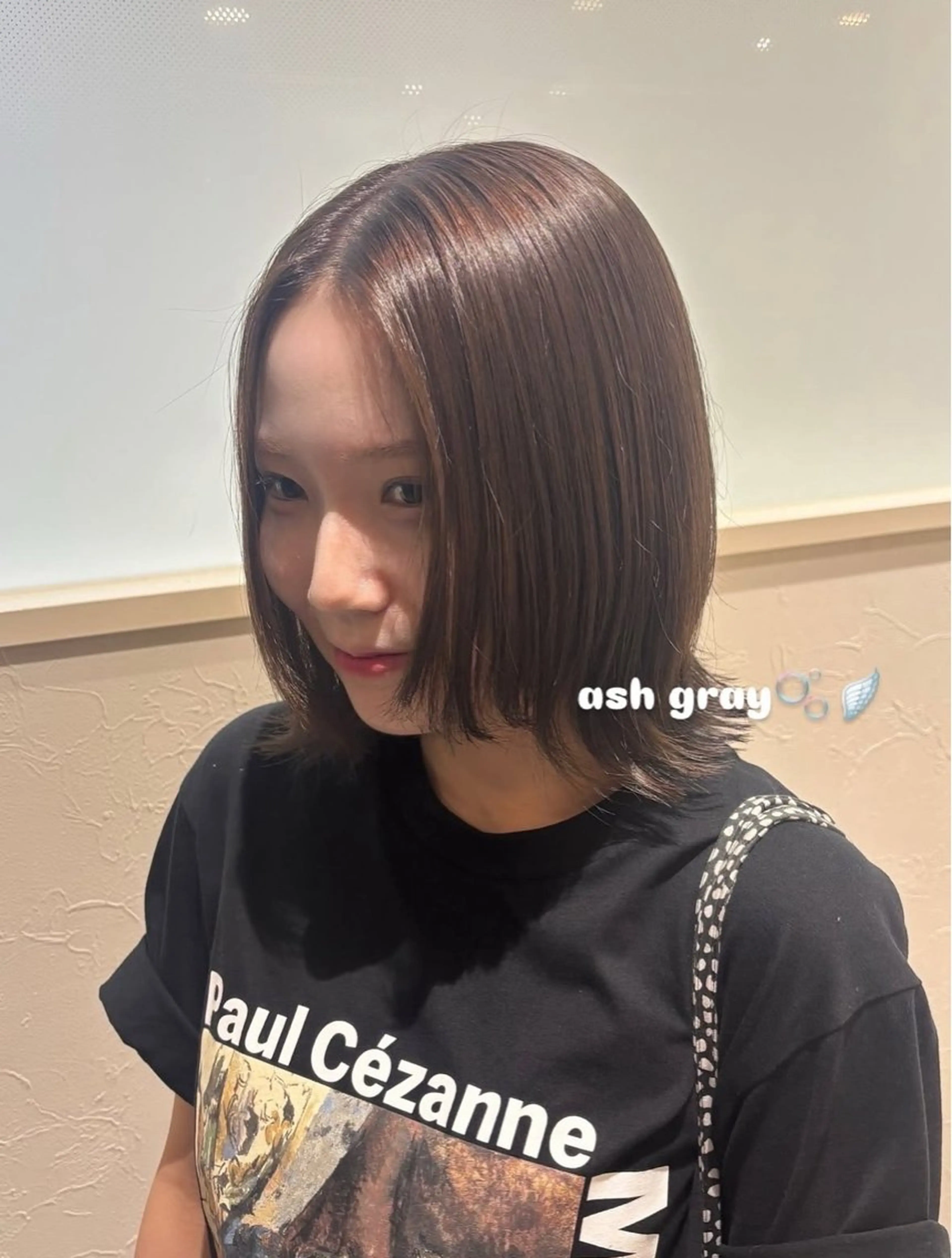 カラー ヘアカラー 島崎 夏希のヘアスタイル