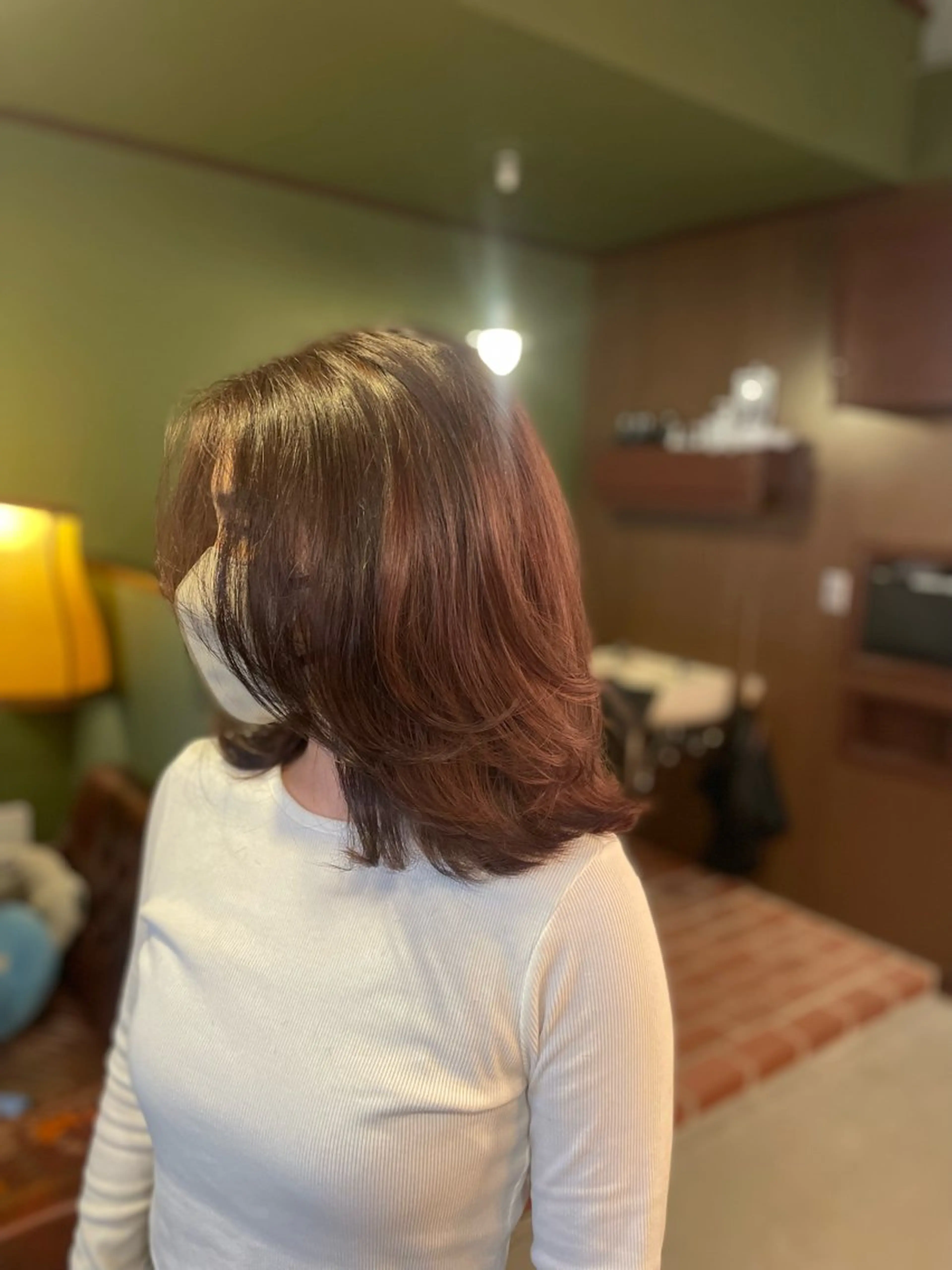 ミディアム カラー カット ヘアカラー トリートメント PATH-hair. storeのヘアスタイル