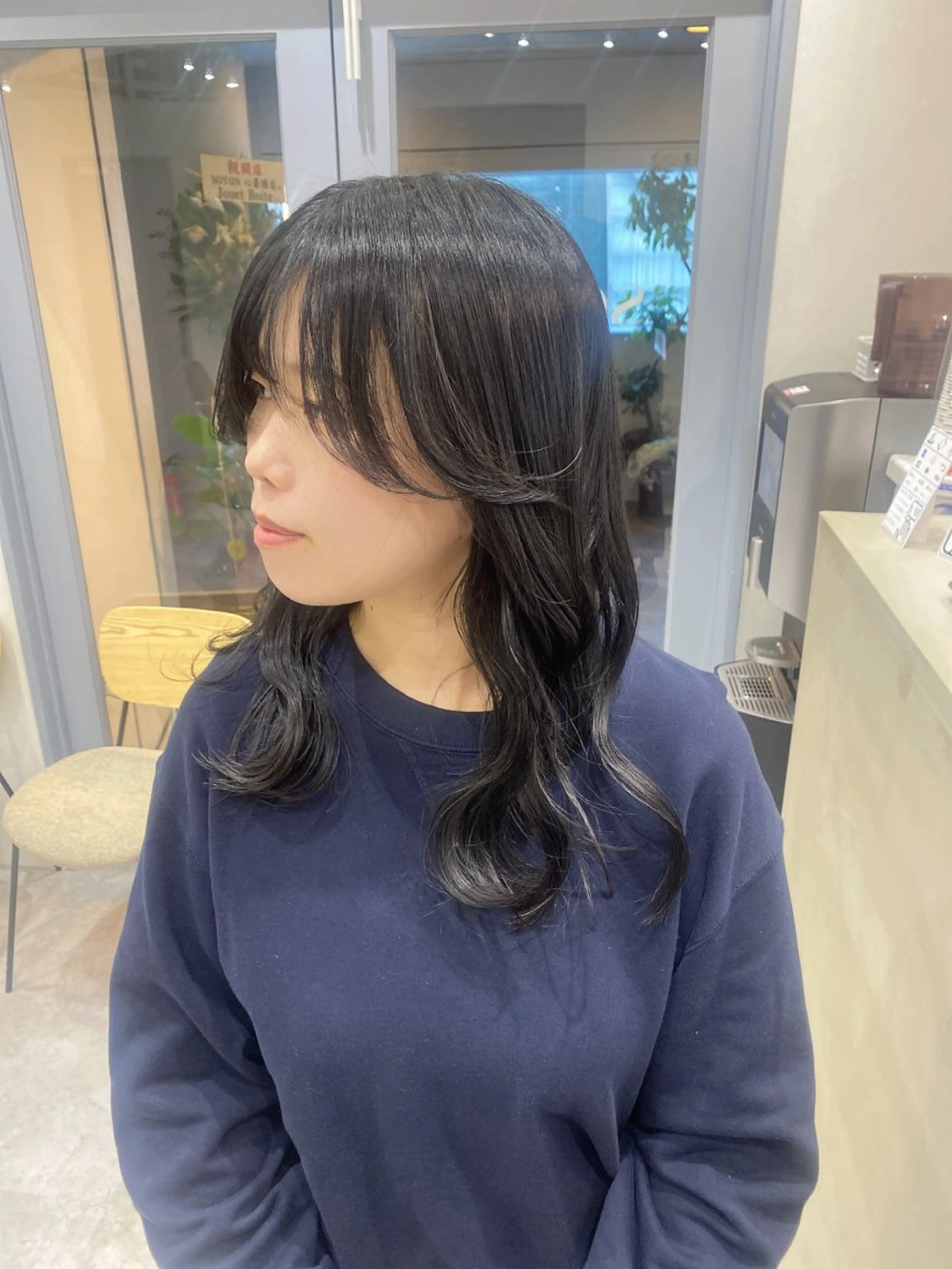 ミディアム カラー ヘアアレンジ カット ヘアカラー ボブ /ニュアンス/ satomi🧸💖のヘアスタイル