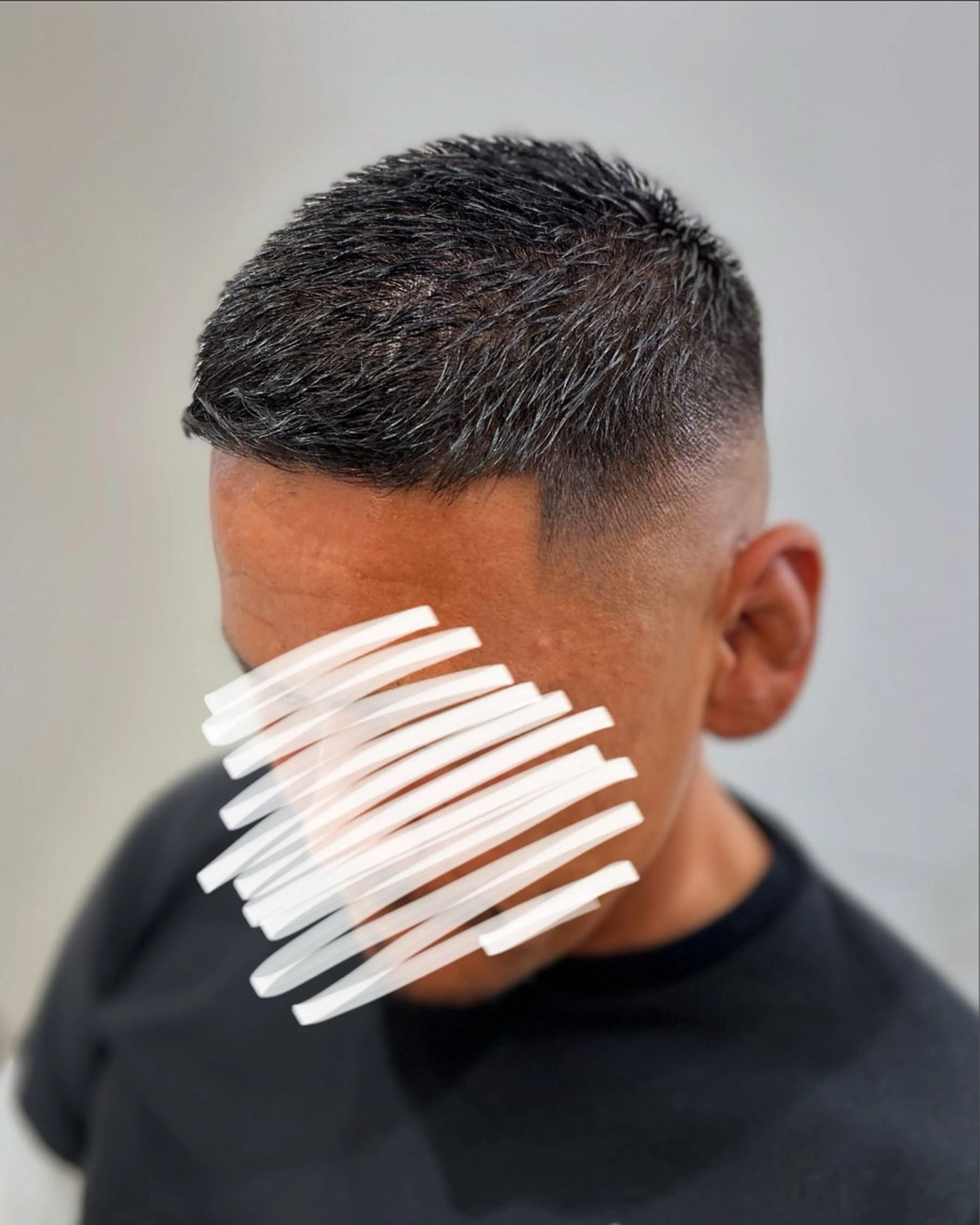 メンズ フェードカット スキンフェード カット KINGKONG BARBERSHOP by ALVAREZ所属・takebuchi harukaのヘアスタイル