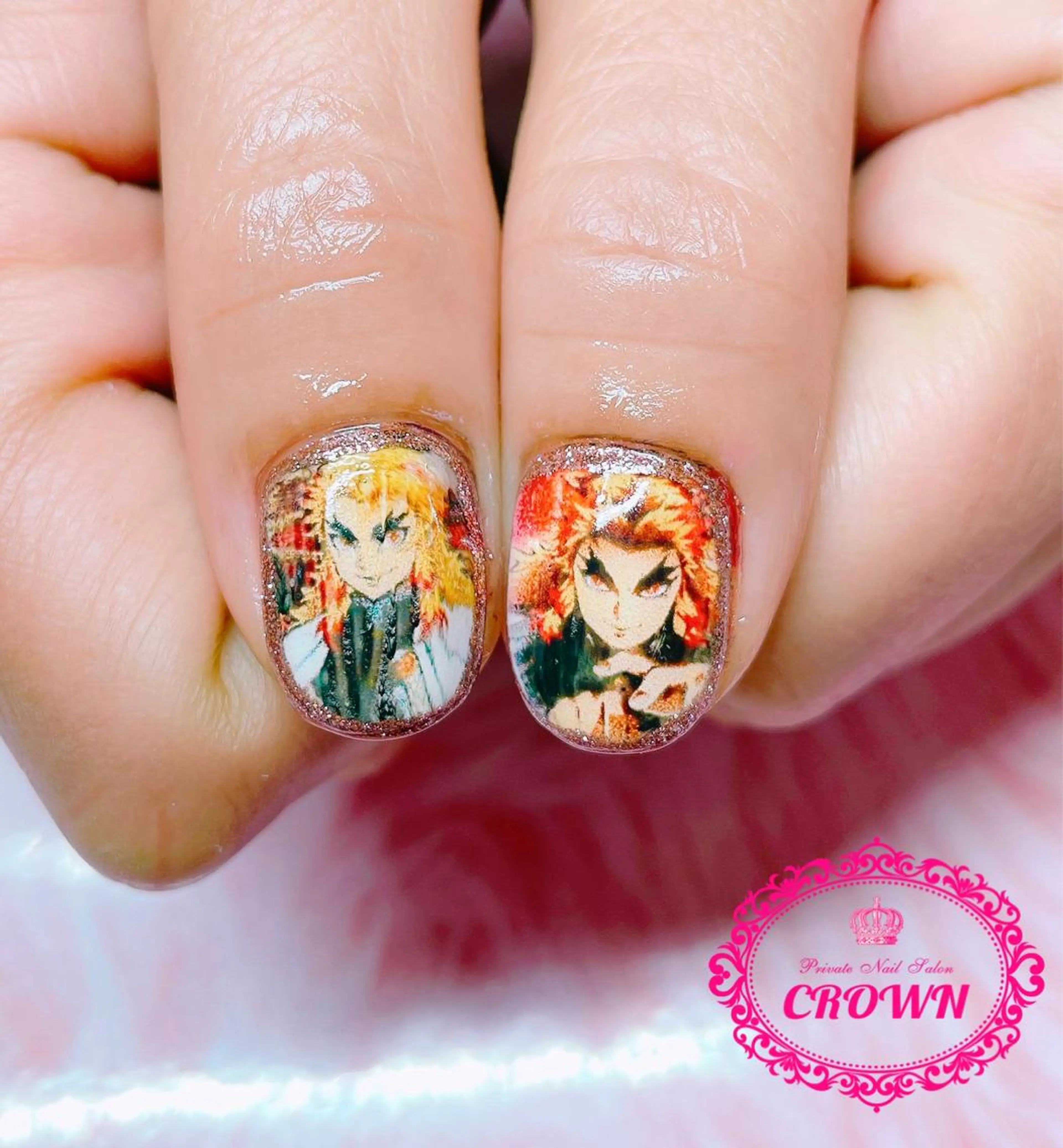 ネイル CROWN プライベートサロンのネイルデザイン