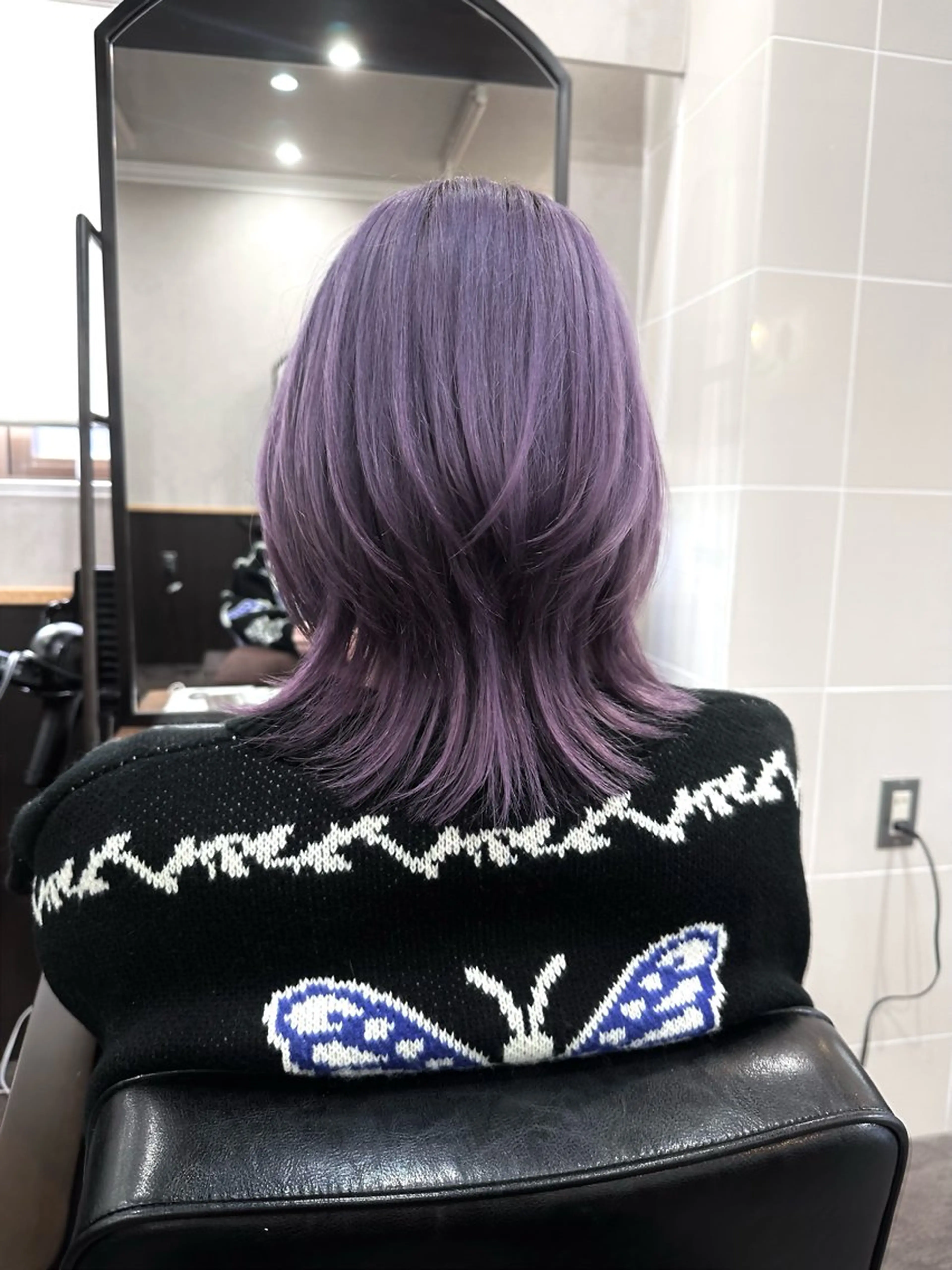 セミロング ヘアカラー 💖透明感カラー HAYATO💖のヘアスタイル