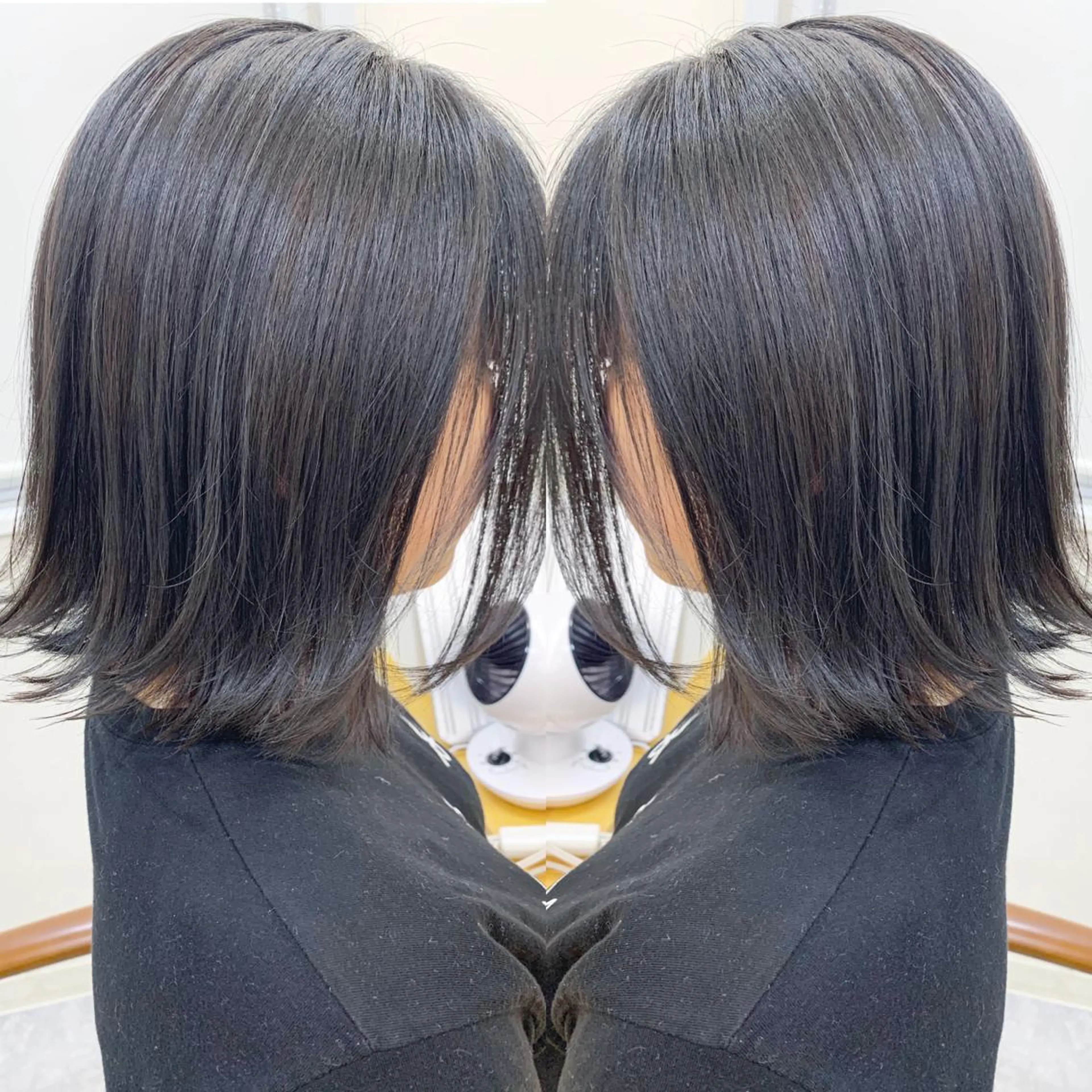 ショート ボブ 外ハネヘア カット トリートメント H所属・H (エイチ) 烏丸御池店のヘアスタイル