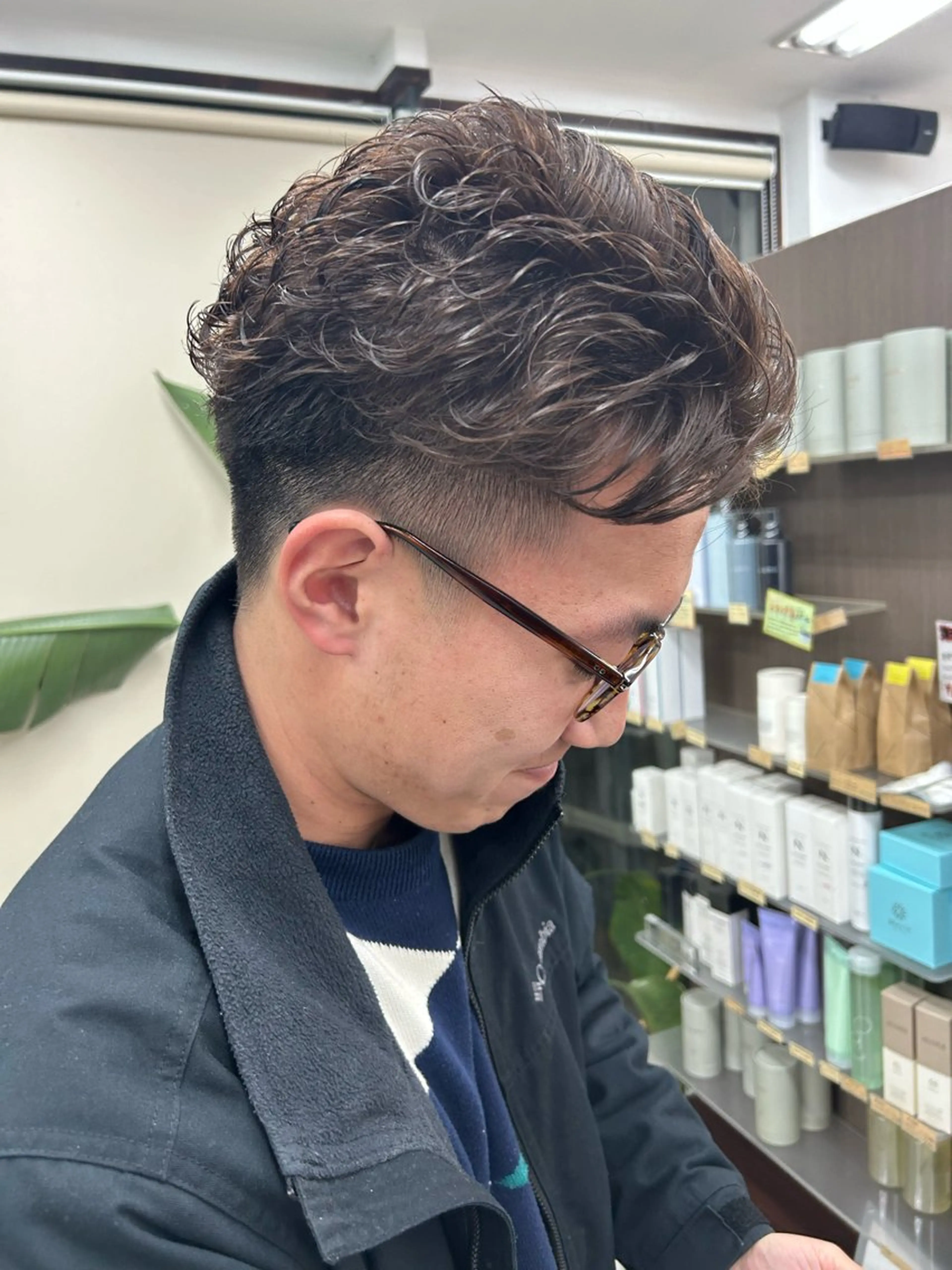 ショート パーマ メンズ メンズパーマ メンズパーマの達人 /タカシマ　ダイスケのヘアスタイル