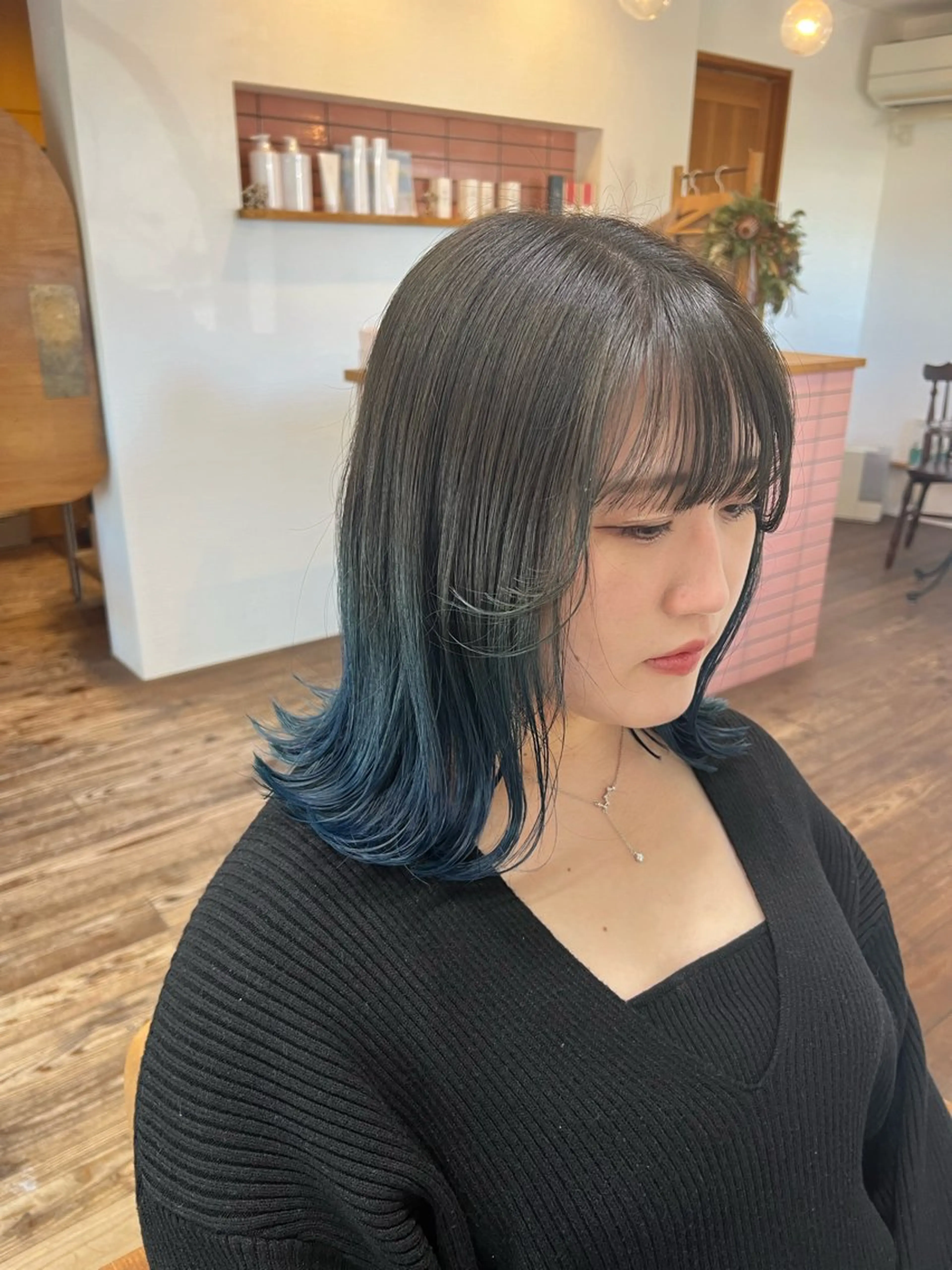 ミディアム Strawberry所属・原田 志保のヘアスタイル