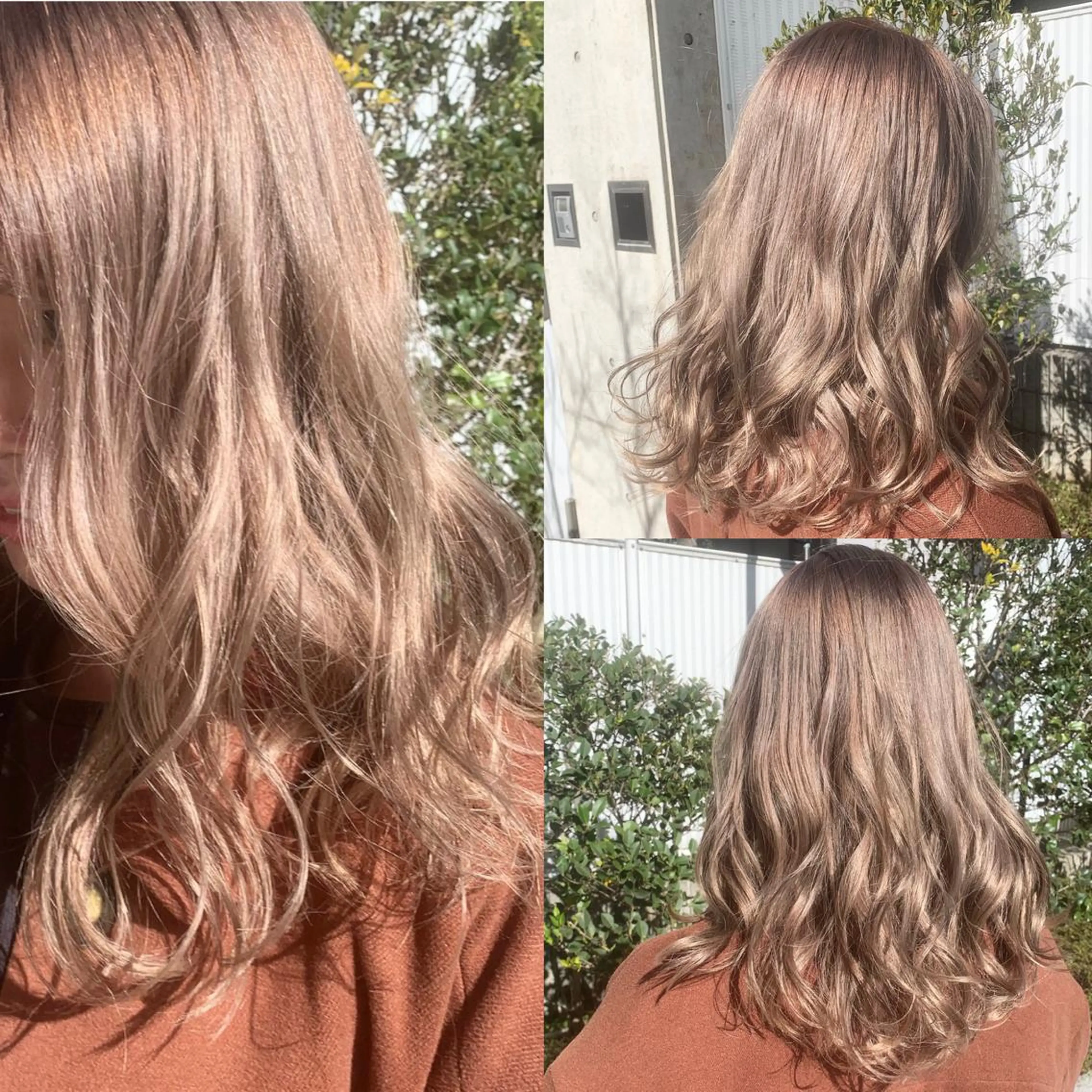 ロング カラー ヘアアレンジ ハイトーン/美髪矯正 🍃大江拓実のヘアスタイル