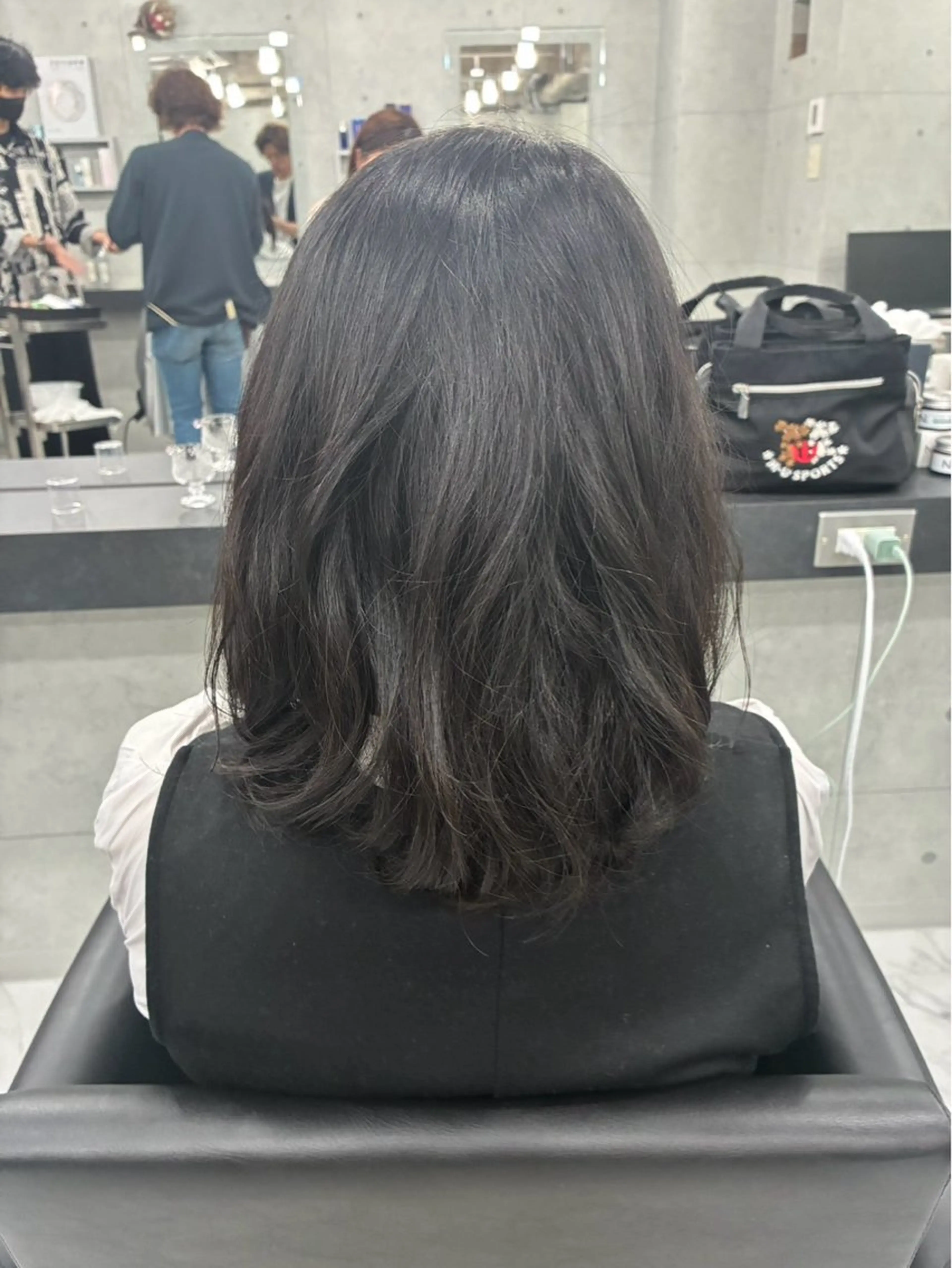 ミディアム パーマ カット パーマ Endearing所属・Endearing 北澤那未🌟銀座のヘアスタイル