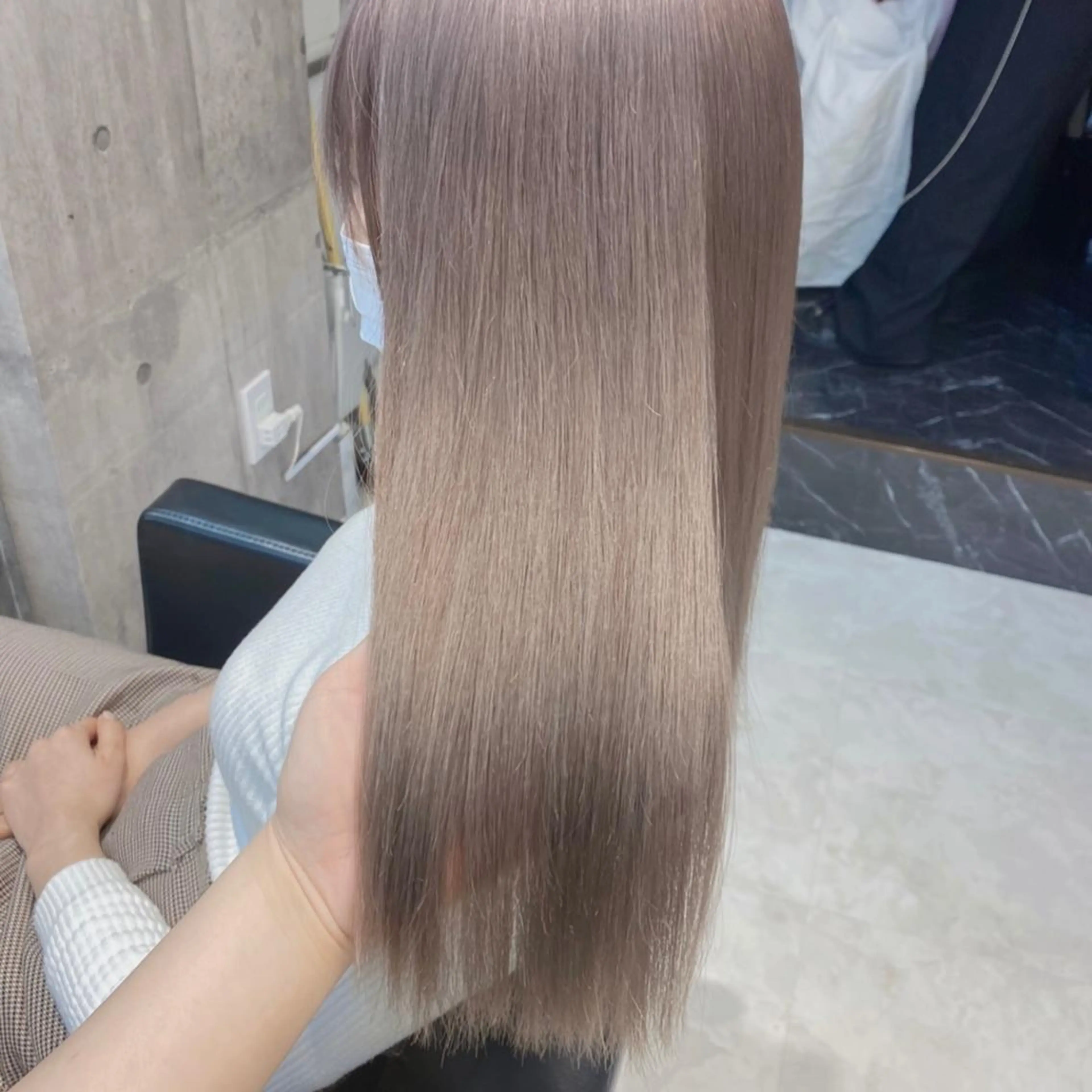 ロング ヘアカラー トリートメント ヘアセット お悩み解決美容師 💐AMIのヘアスタイル